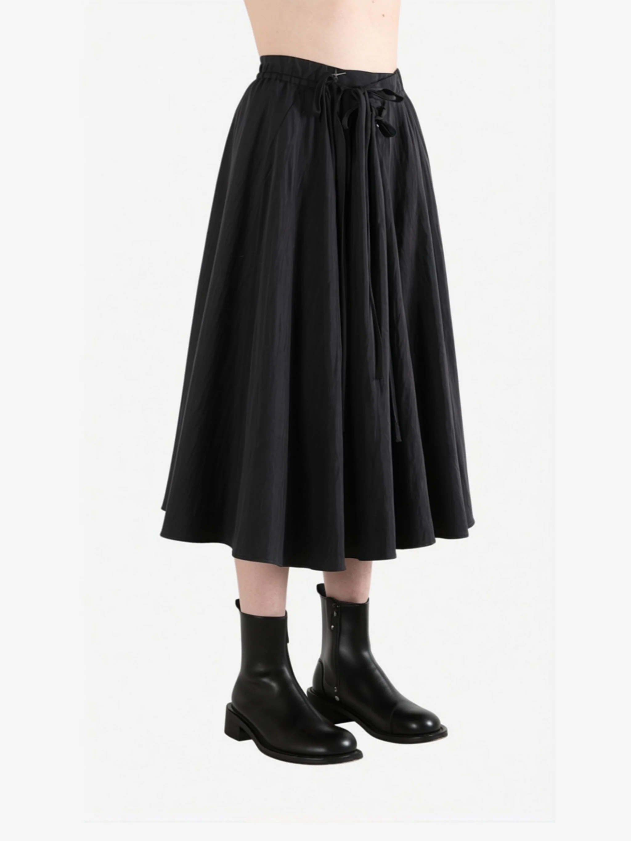 STUDIO NICHOLSON - Women  Gathered Wrap Skirt - Image 2