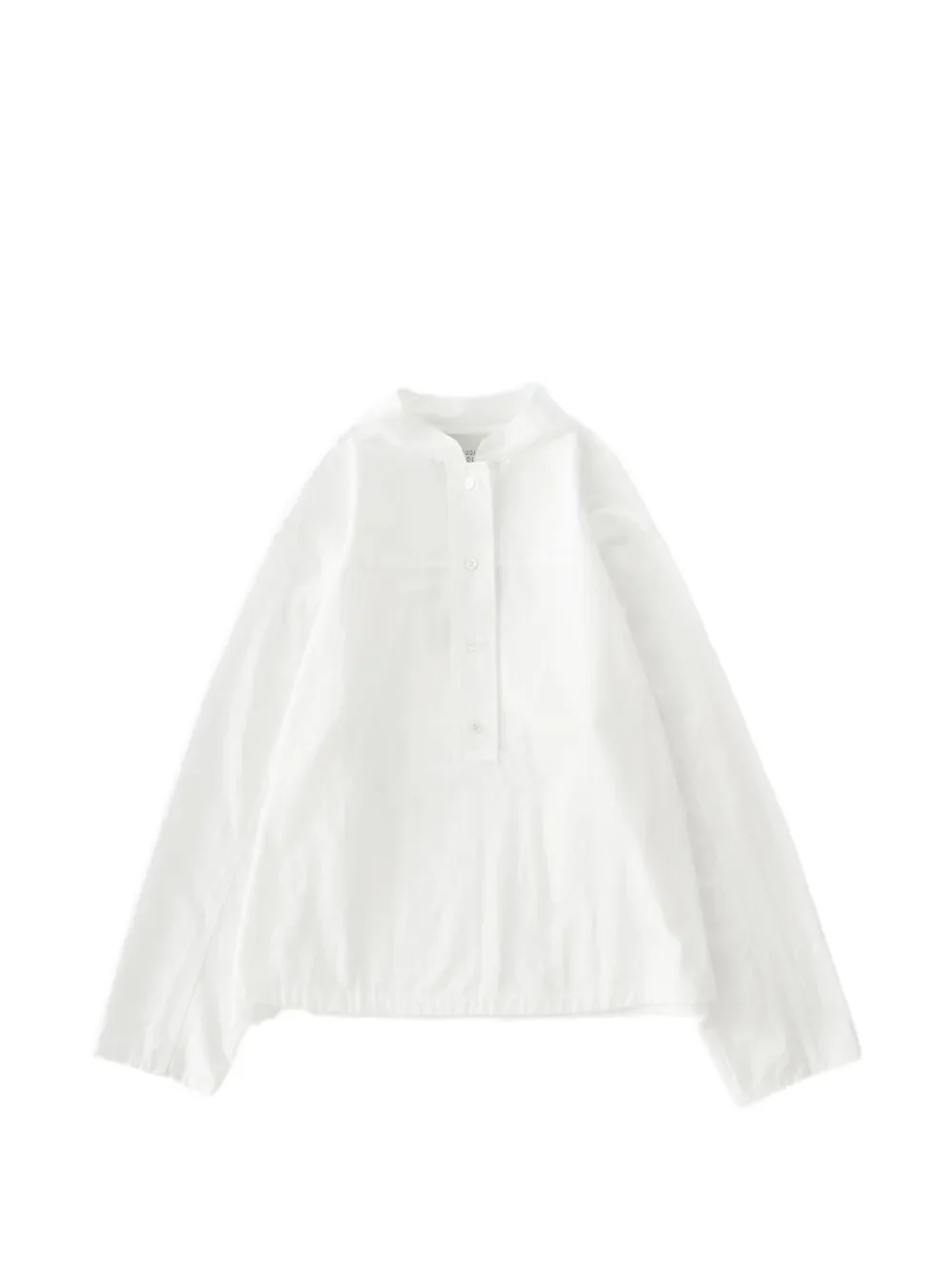 STUDIO NICHOLSON - Women  Half Placket Shirt - Image 7