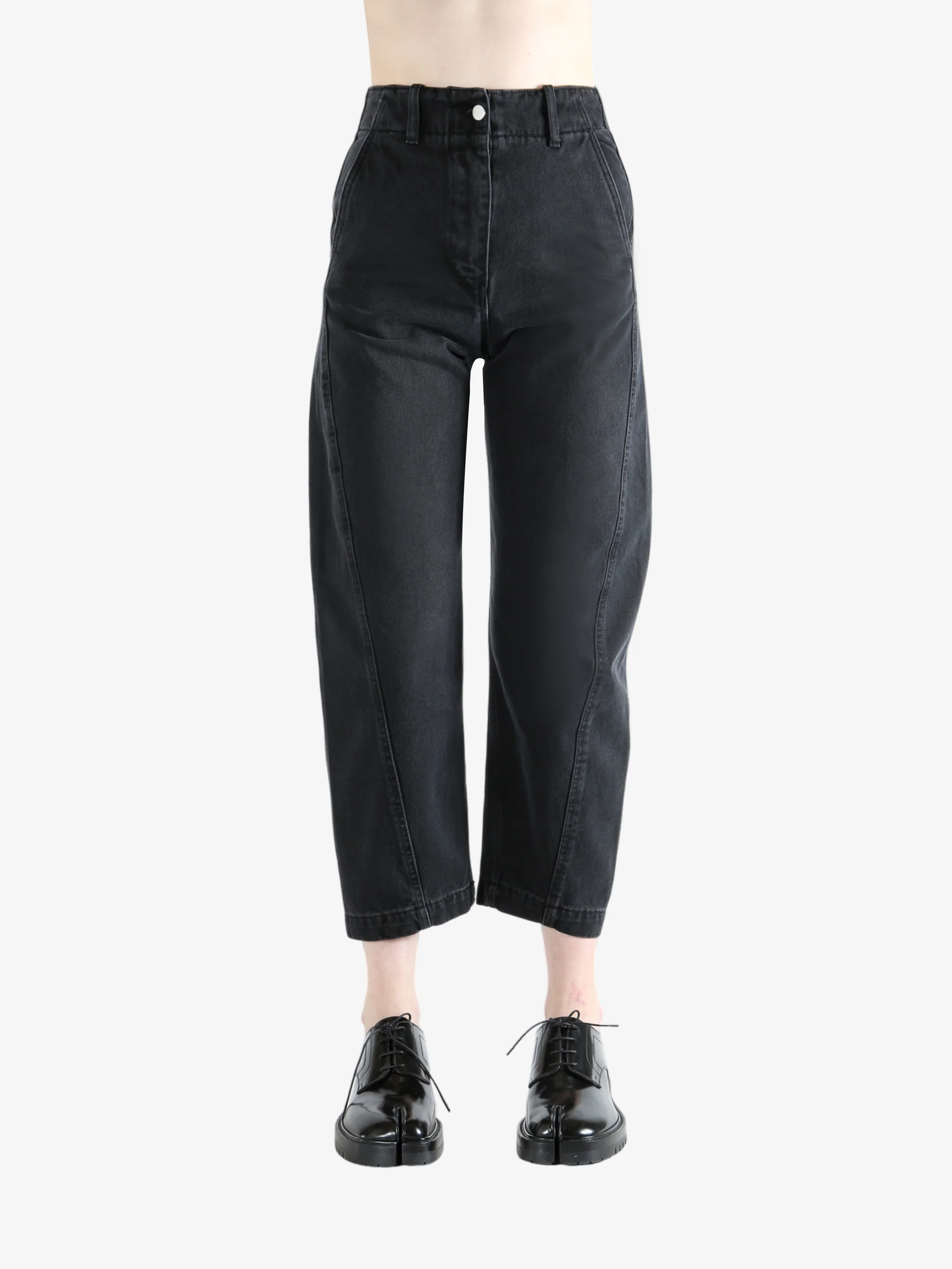 STUDIO NICHOLSON - Women Rounded Leg Twist Seam Pant