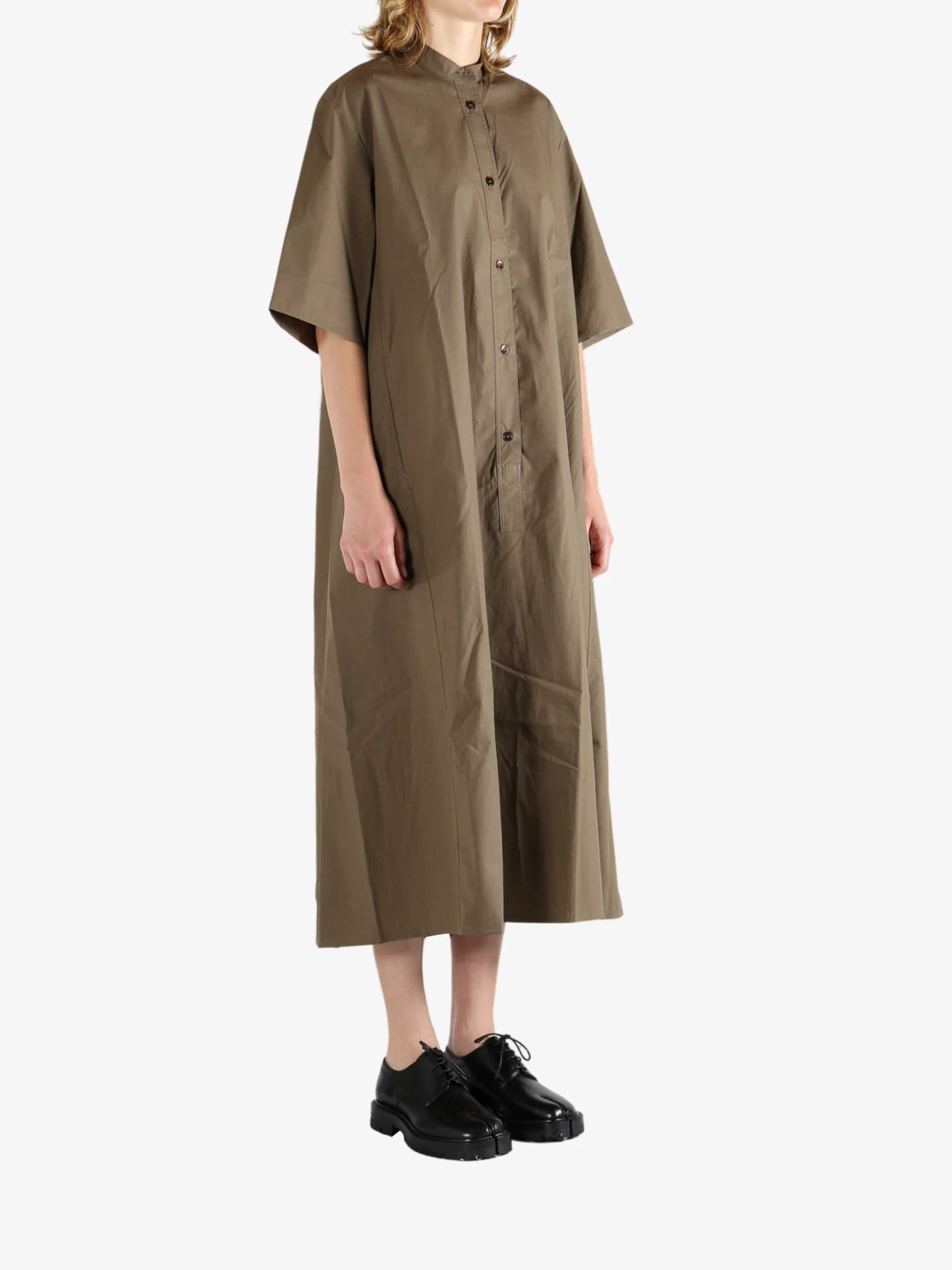 STUDIO NICHOLSON - Women Volume Shirt Dress - Image 2