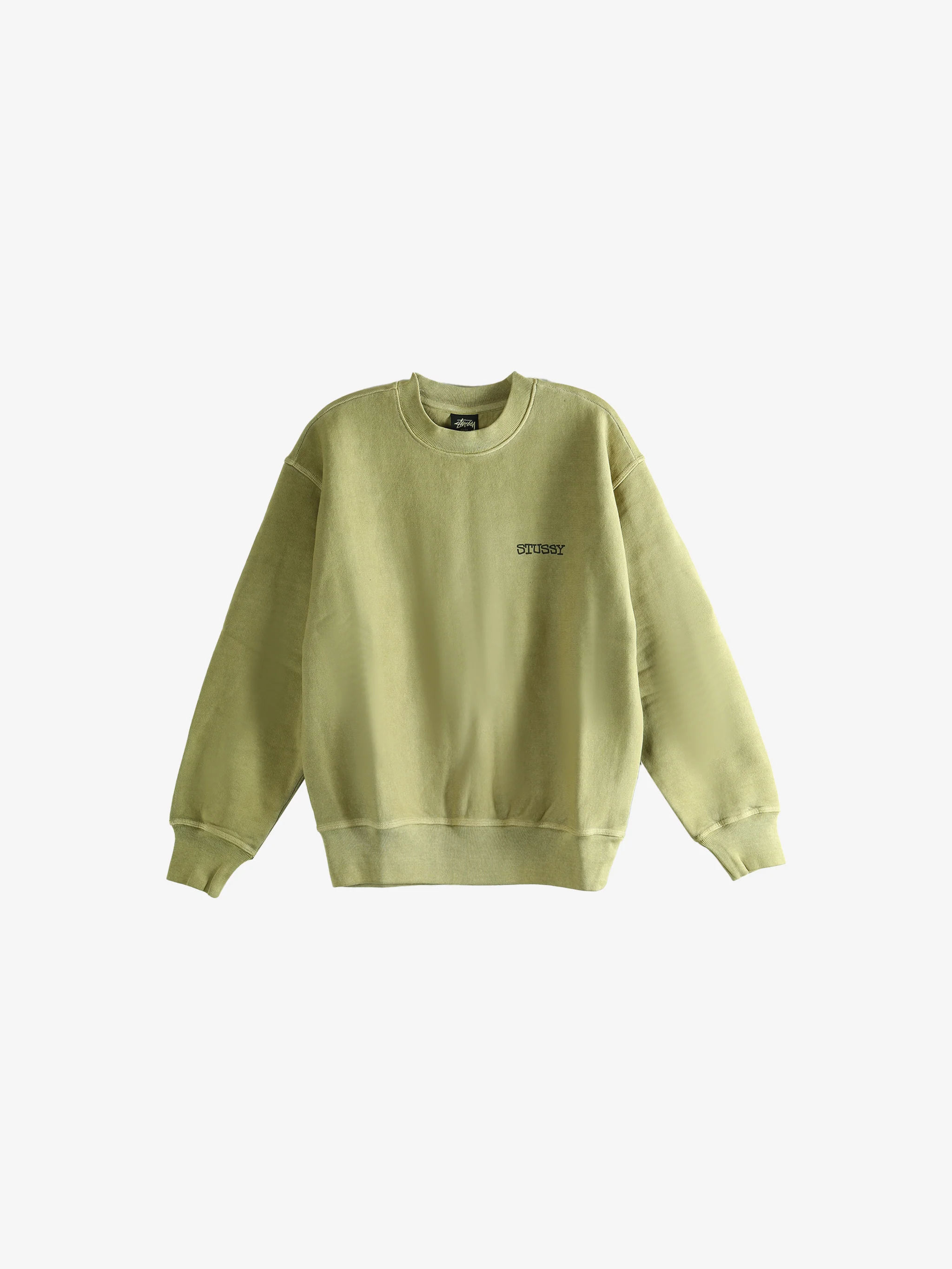 STUSSY - Men Jumbo Pig. Dyed Crew