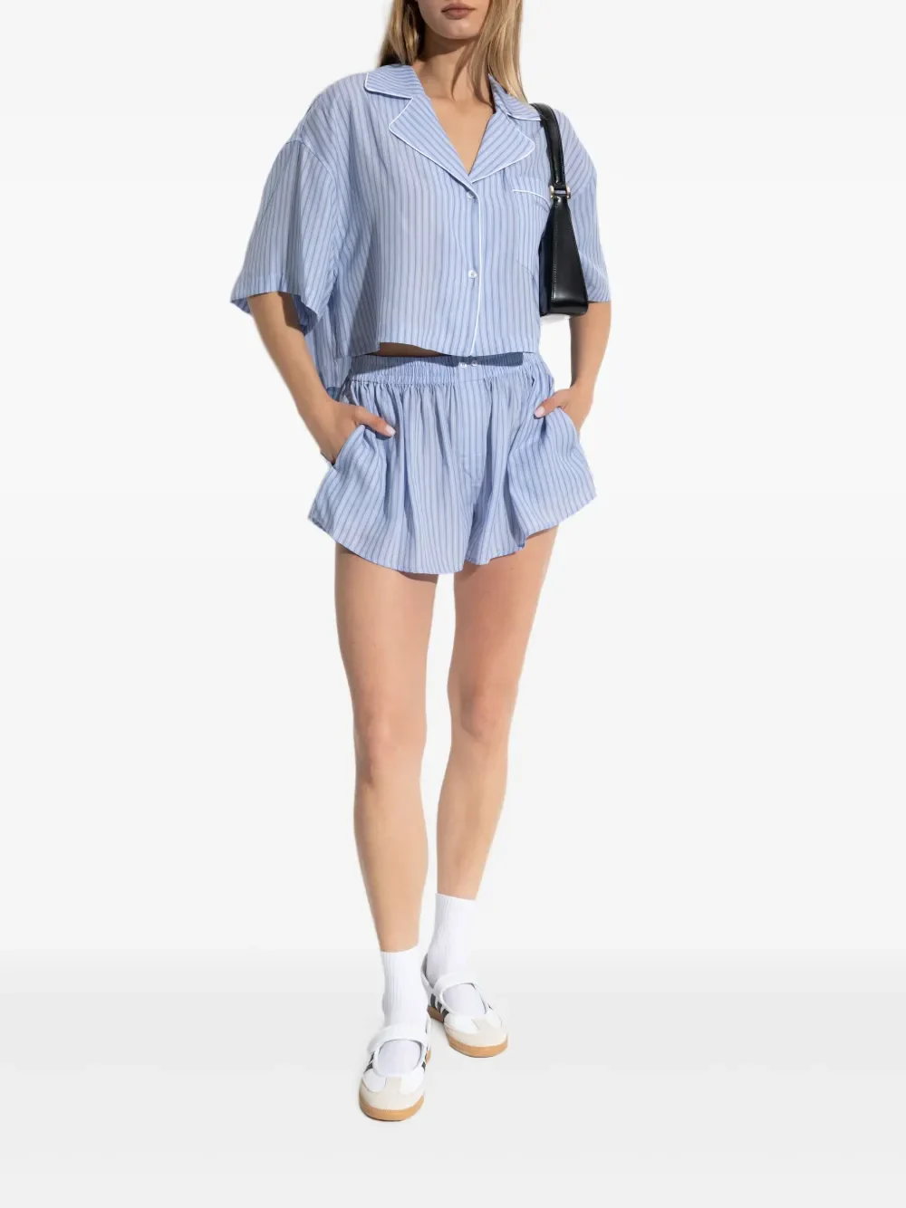 ALEXANDER WANG - Women Slash Pocket Boxer Short - Image 3