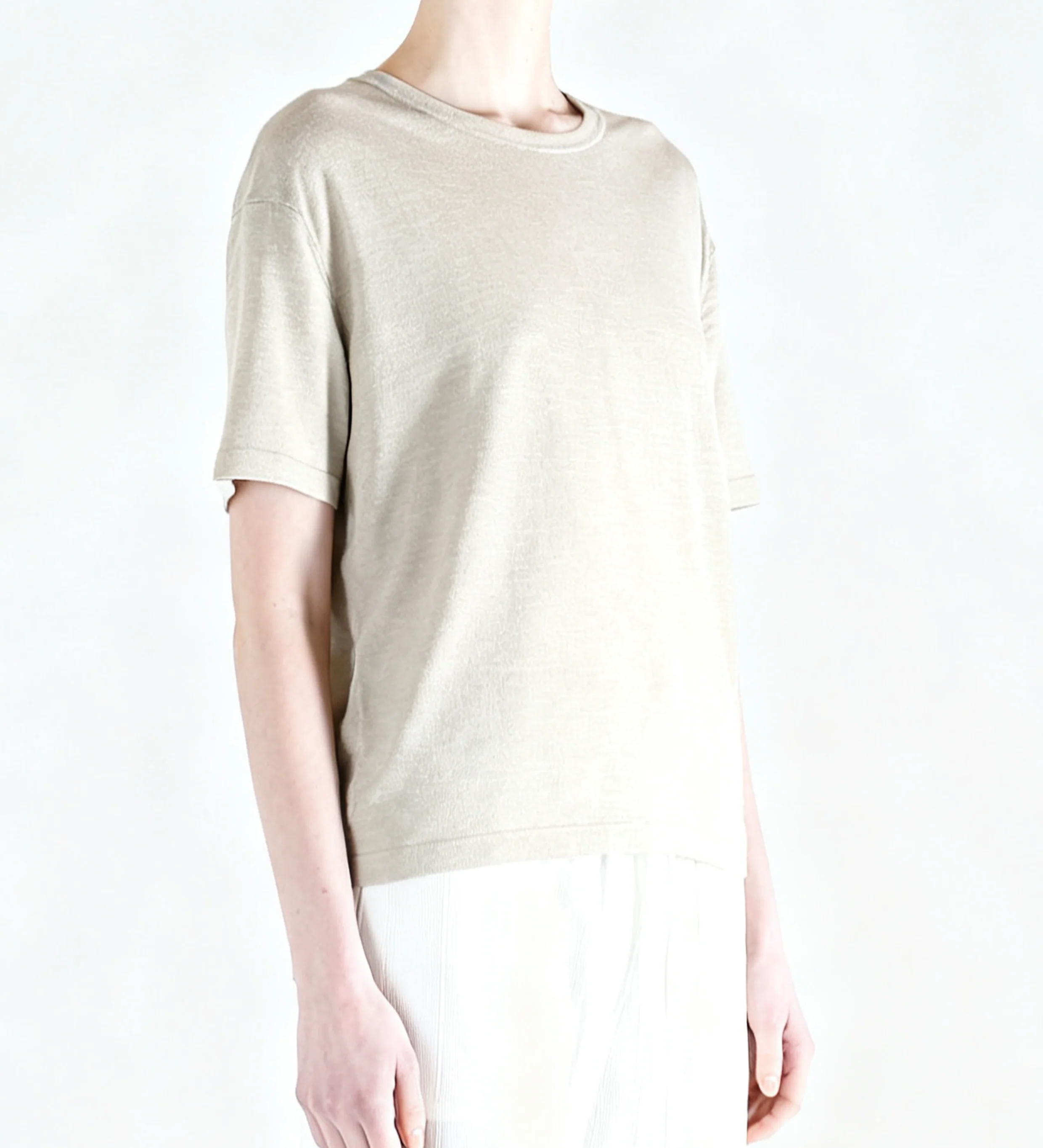 THE ELDER STATESMAN - Men Lenny Knit Tee - Image 2