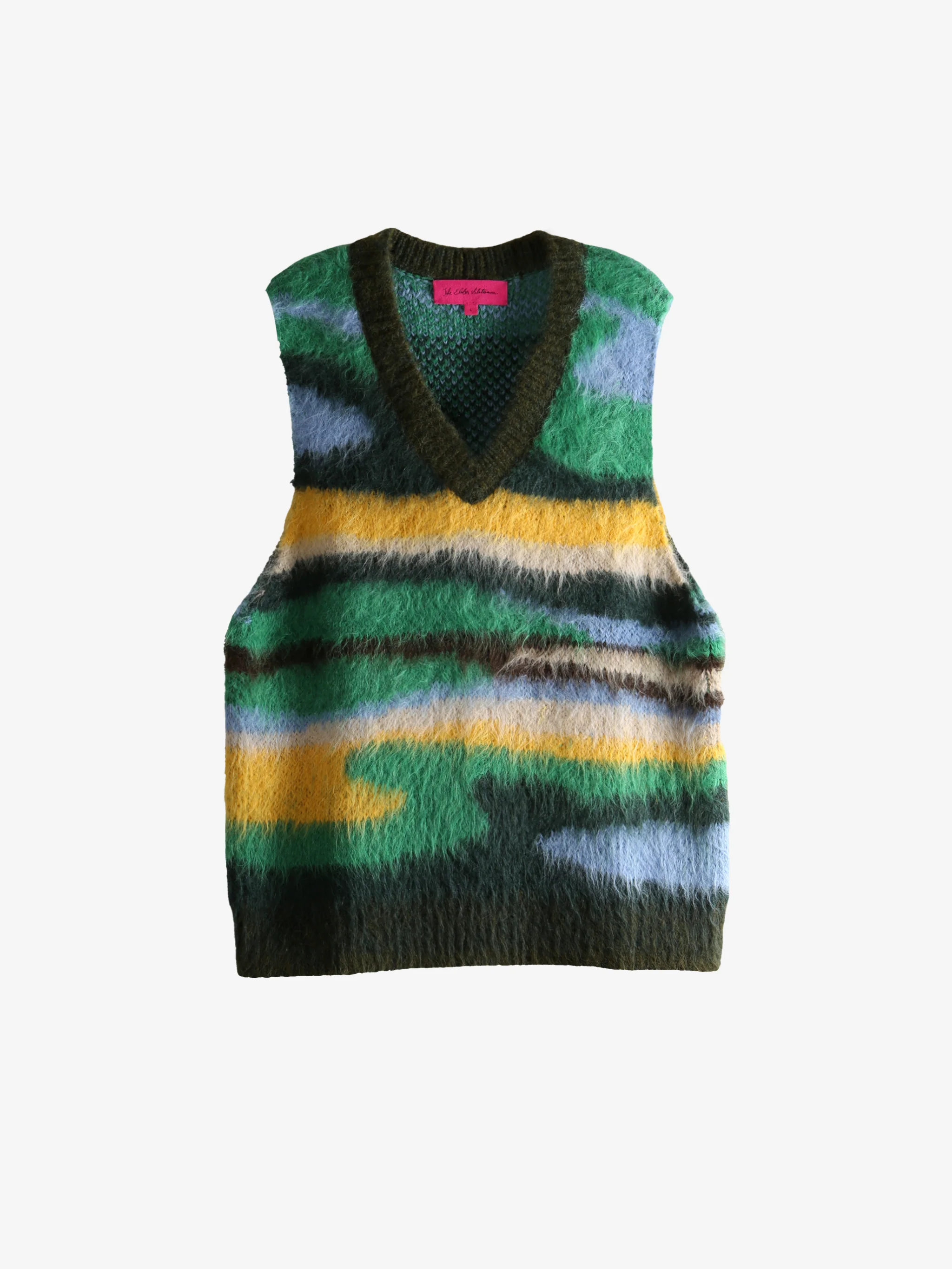 THE ELDER STATESMAN - Men Topo Jacquard Vest - Image 4