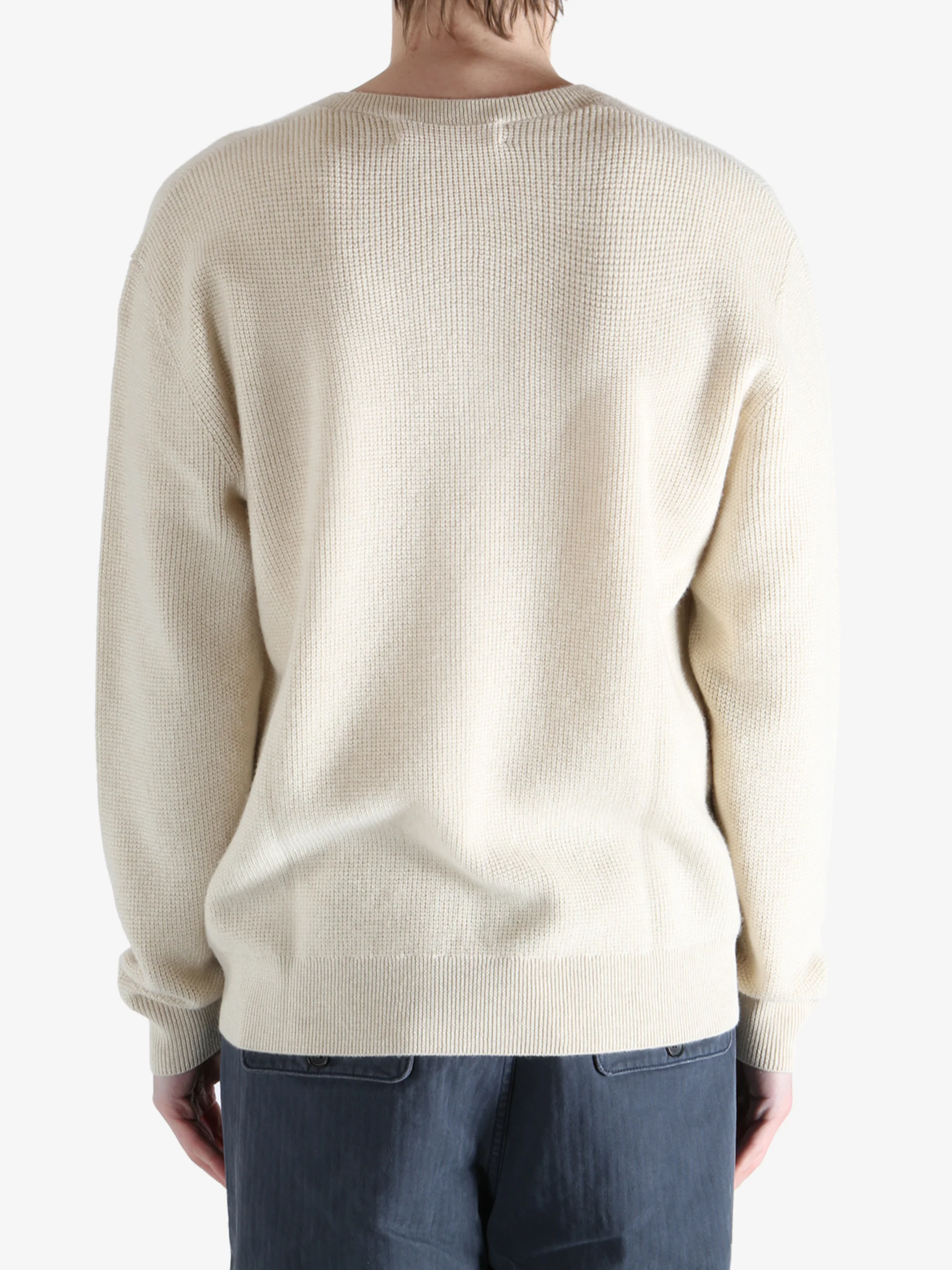 THE ELDER STATESMAN - Men Waffle Thermal Henley - Image 3