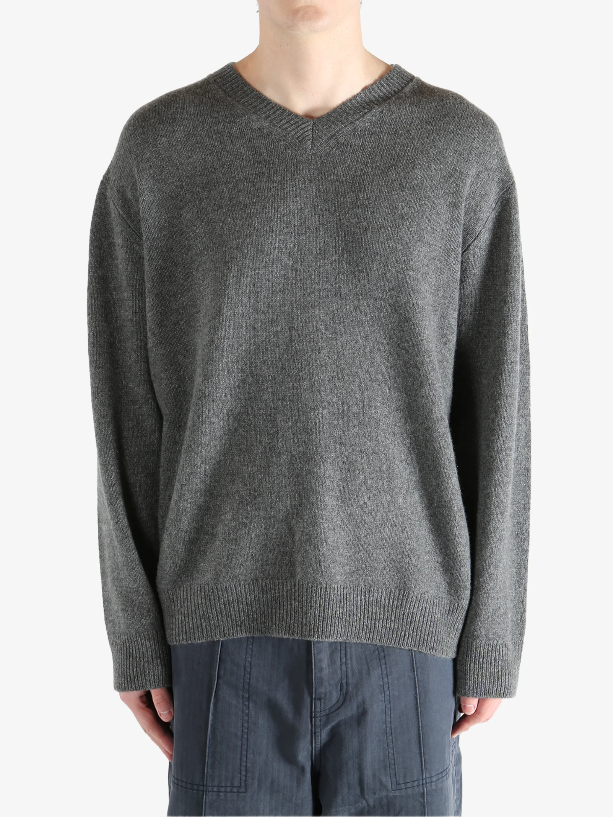 THE ELDER STATESMAN - Unisex Statesman V-neck Coat