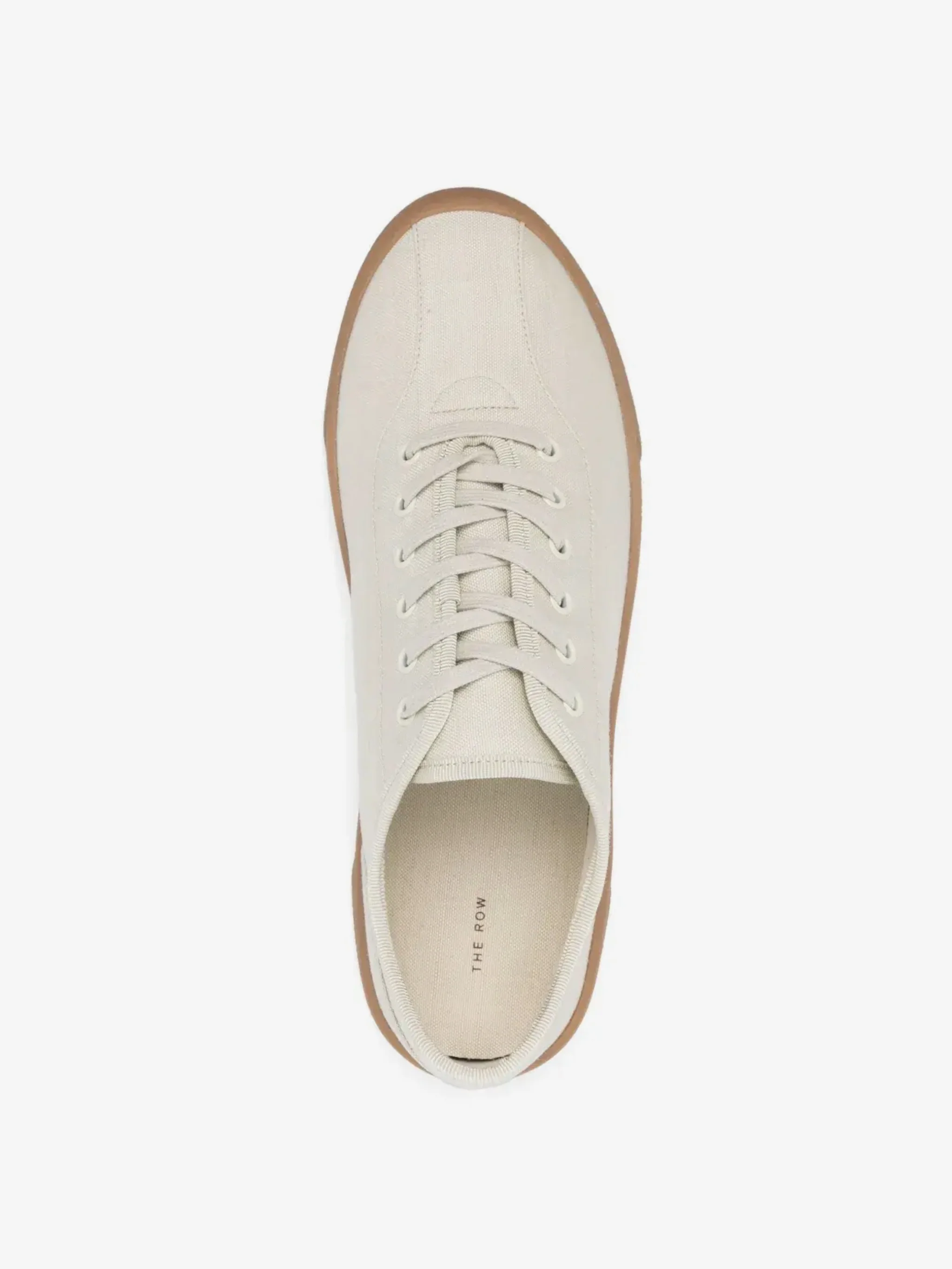 THE ROW - Men Canvas Sneakers - Image 4