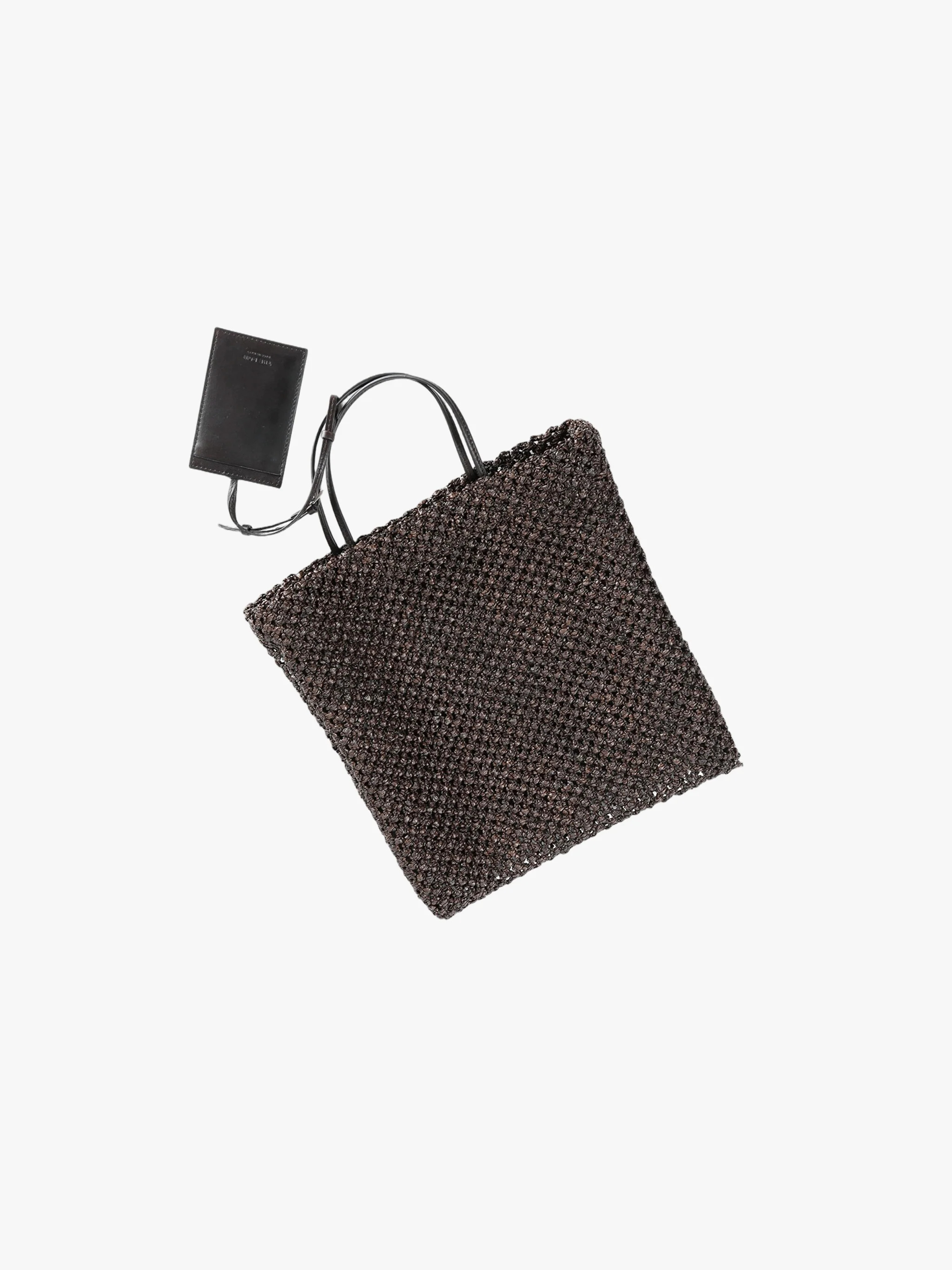THE ROW - Women Barn Mini Tote Raffia Bag - Image 2