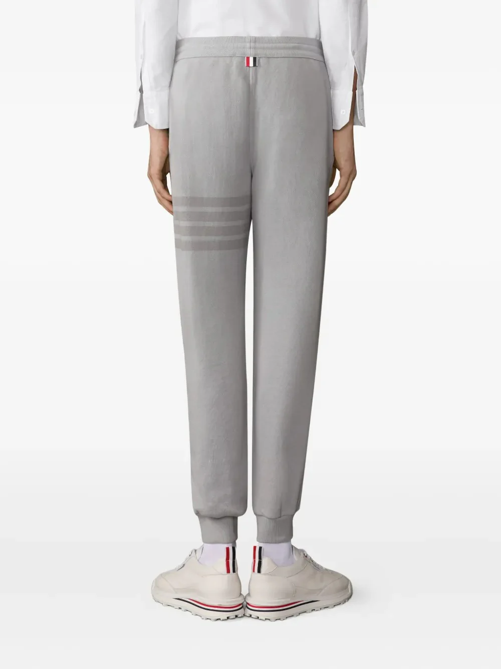 THOM BROWNE - Men 4 Bar Overdyed Sweatpants - Image 2