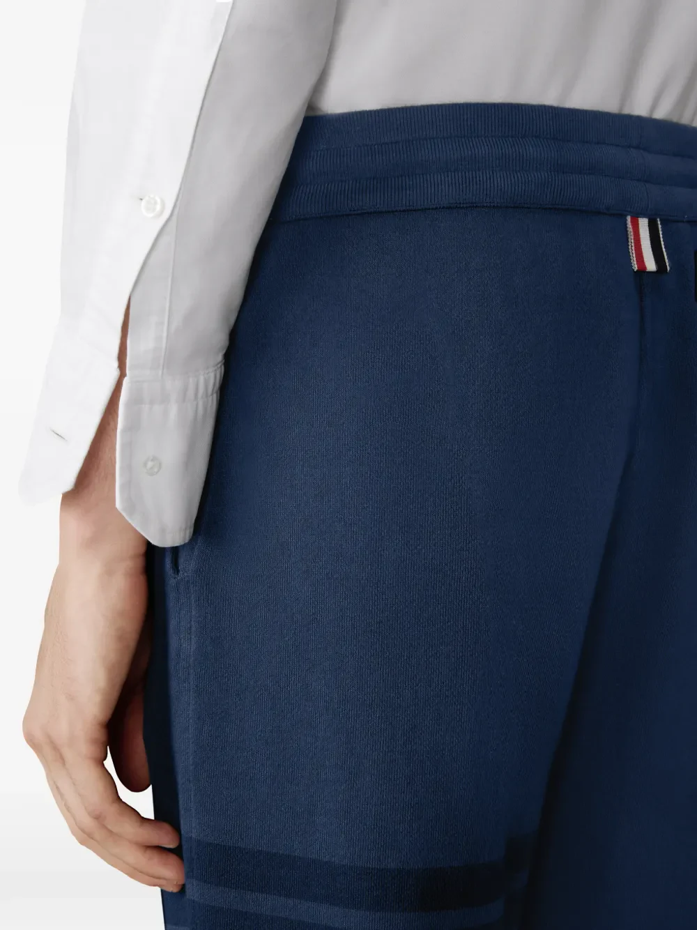THOM BROWNE - Men 4 Bar Overdyed Sweatpants - Image 3
