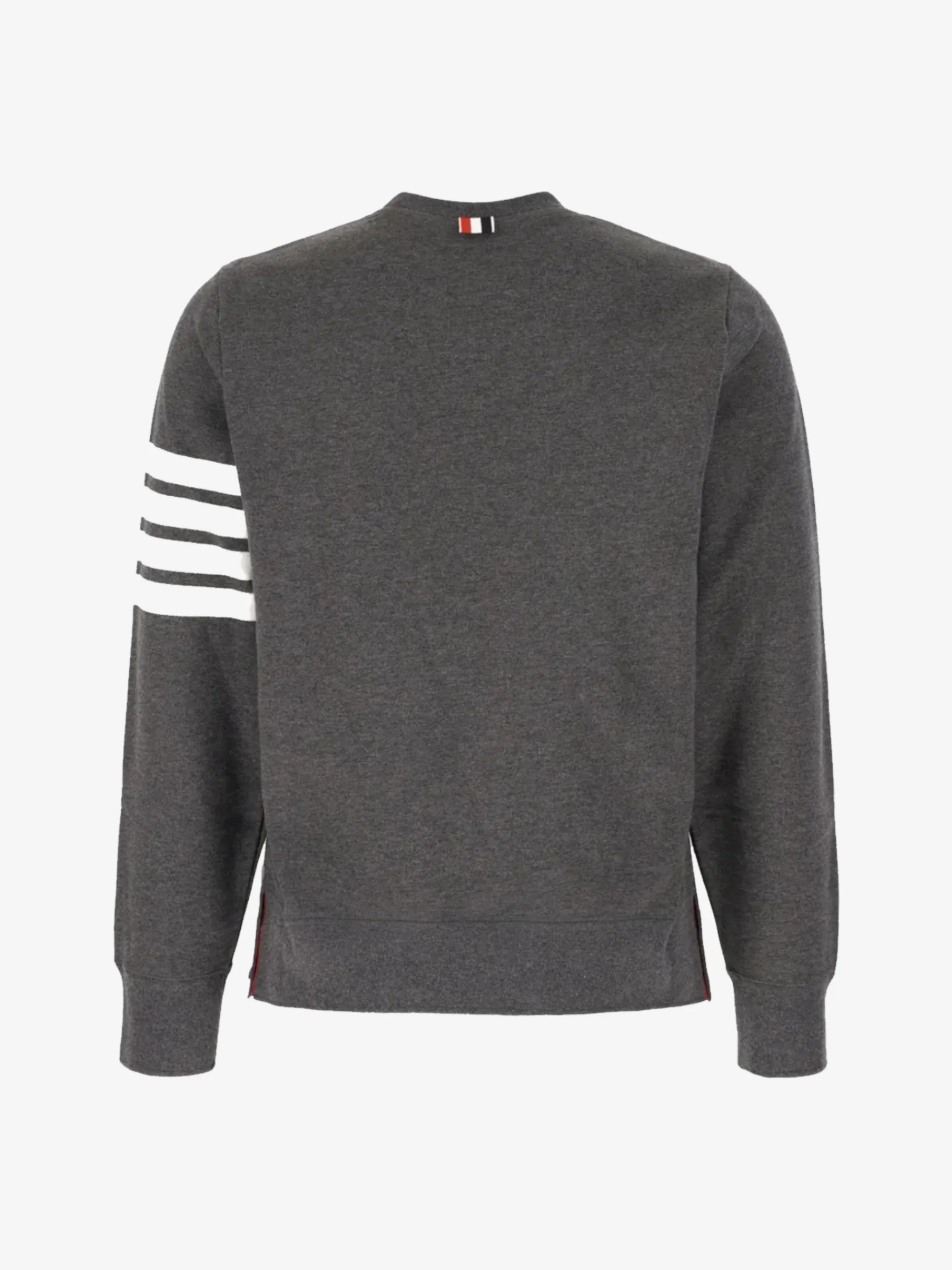 THOM BROWNE - Men Classic Sweatshirt In Classic Loopback W/ Engineered 4 Bar - Image 2