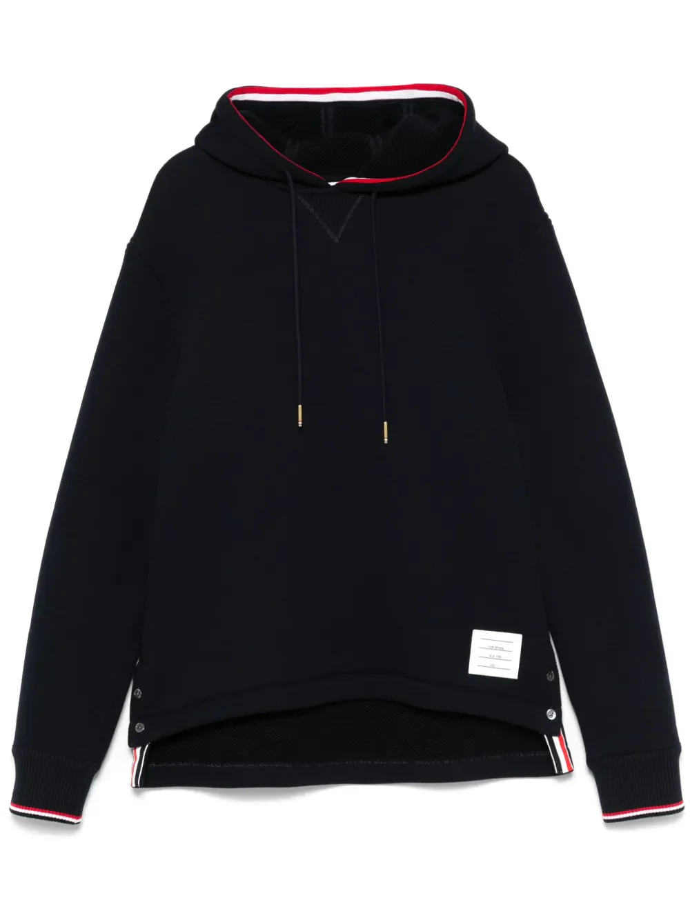 THOM BROWNE - Men Oversized Hoodie Pullover - Image 5