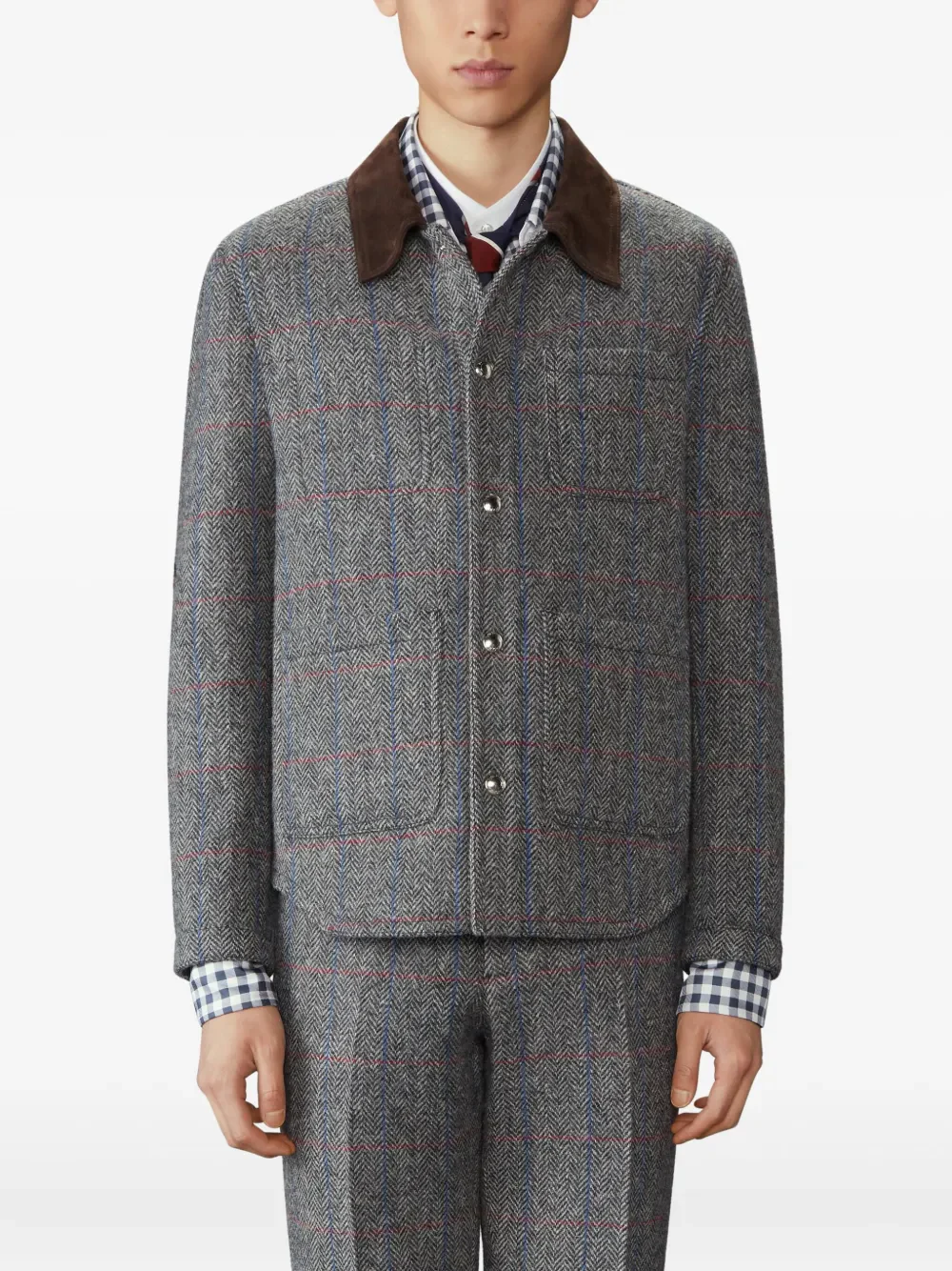 THOM BROWNE - Men Utility Patch Pocket Jacket