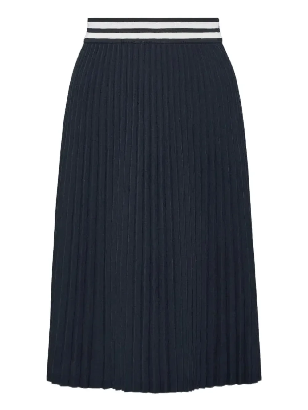 THOM BROWNE - Women Plisse Below The Knee Skirt - Image 3