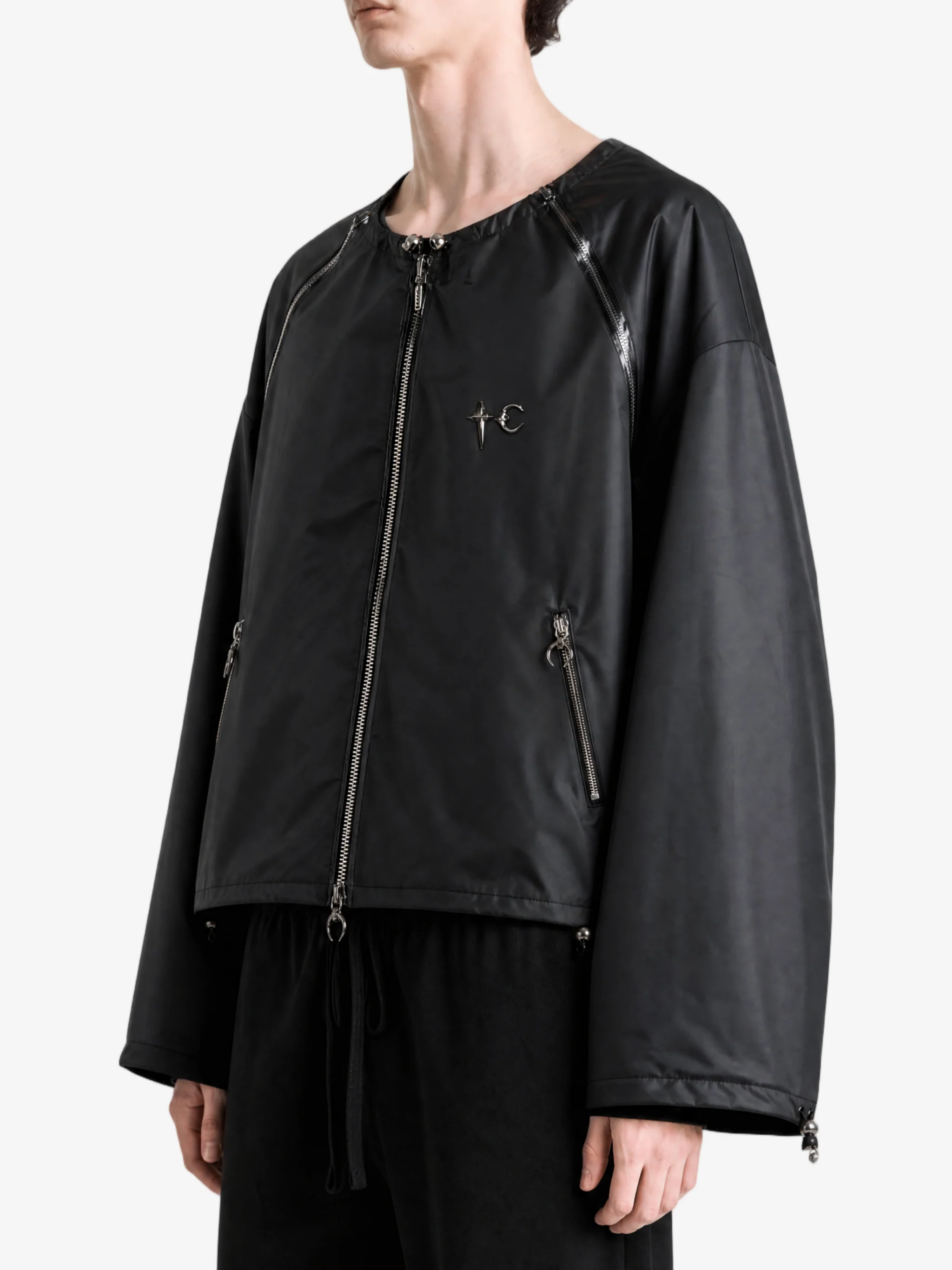THUG CLUB - Men Seam Sealed Taped Line Jacket - Image 2