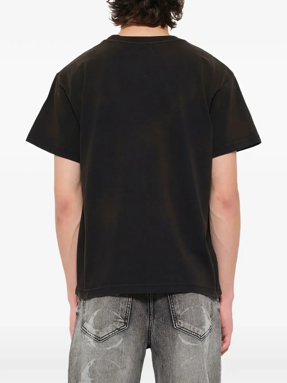 THUG CLUB - Men Vintage Riding Skull T-Shirt - Image 3