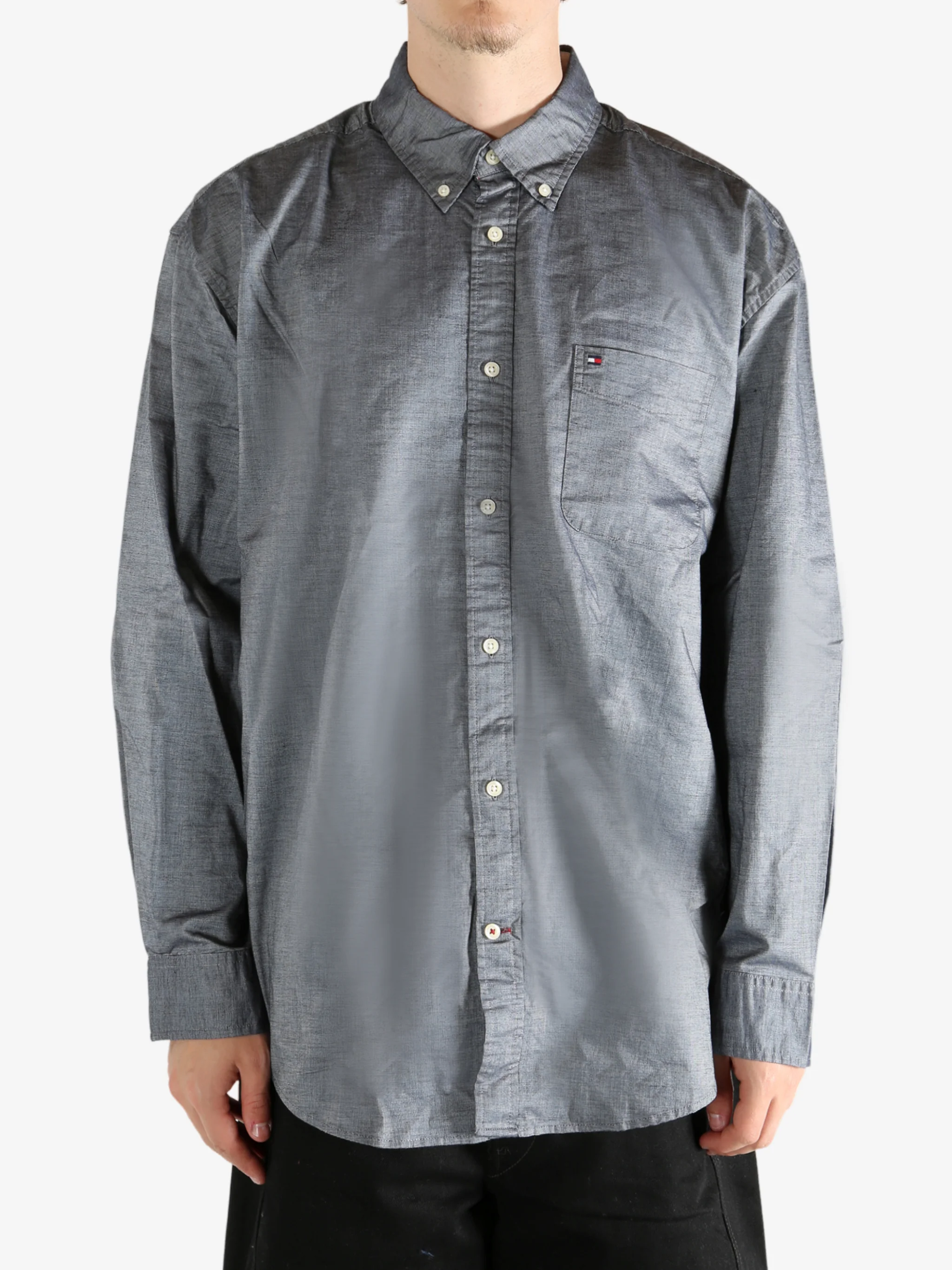 TOMMY HILFIGER - Men Capote Eoe Stretch Long Sleeve Shirt