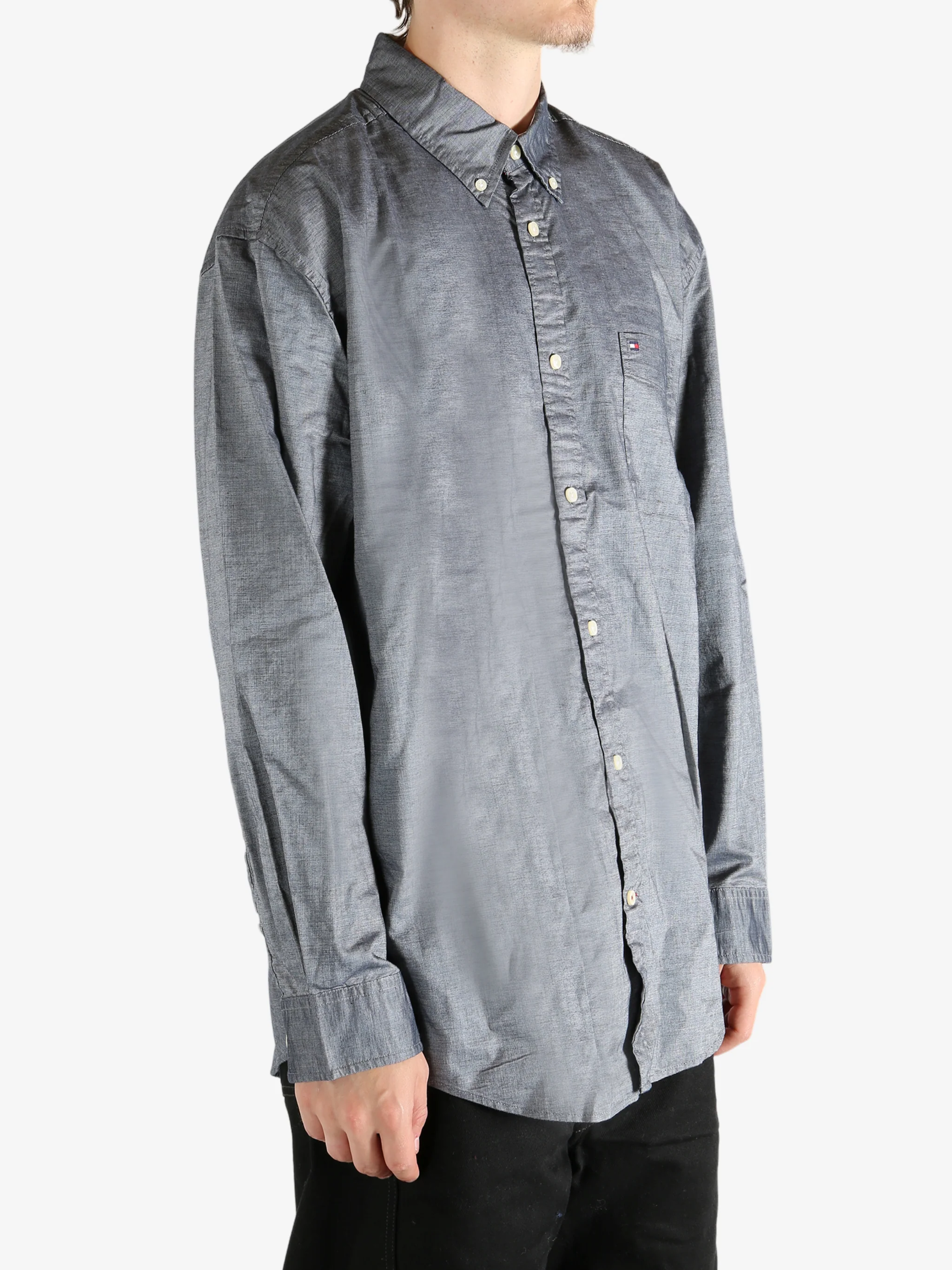 TOMMY HILFIGER - Men Capote Eoe Stretch Long Sleeve Shirt - Image 2