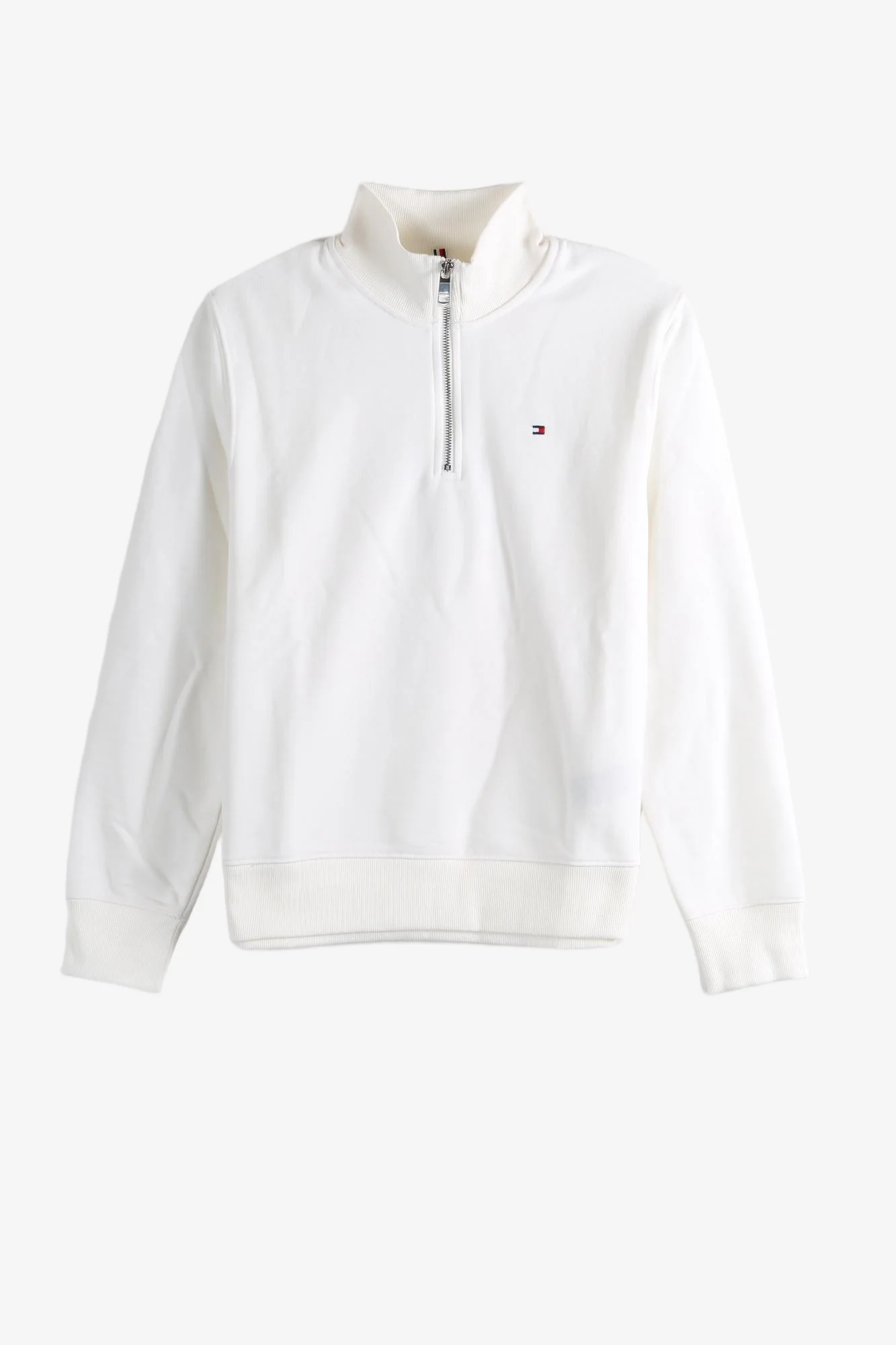 TOMMY HILFIGER - Women Terry 1/2 Zip Sweatshirt - Image 4