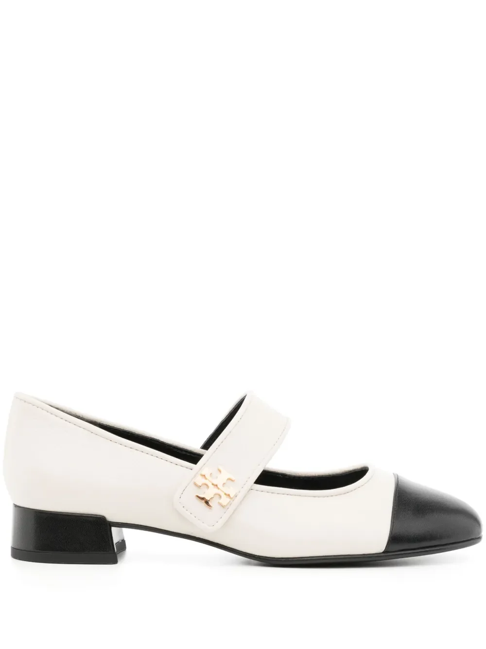 TORY BURCH - Women Cap-Toe Mary Jane Heel Ballet 25Mm
