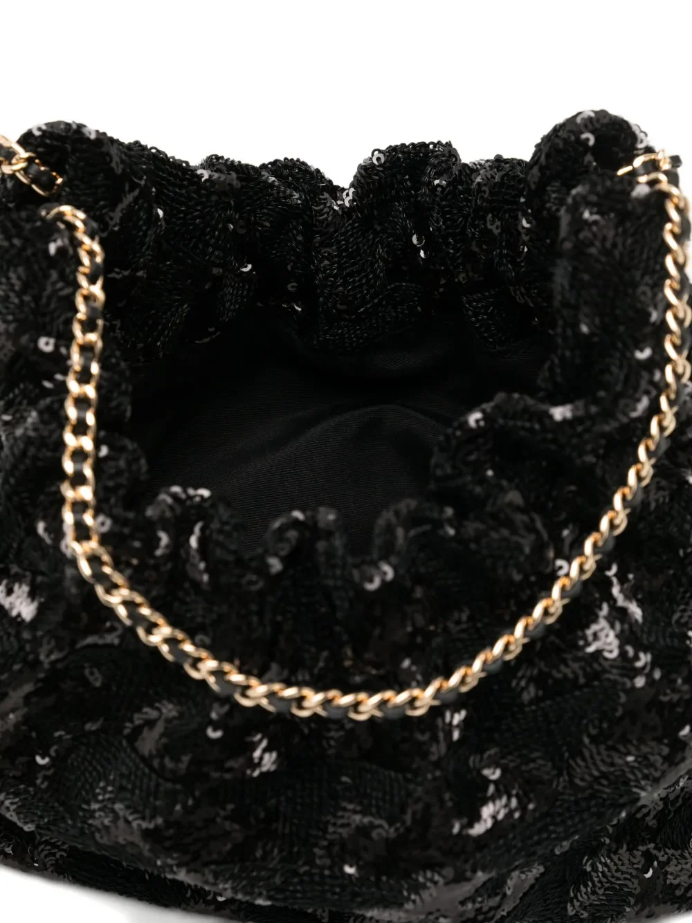 TORY BURCH - Women Fleming Sequin Mini Hobo Bag - Image 4