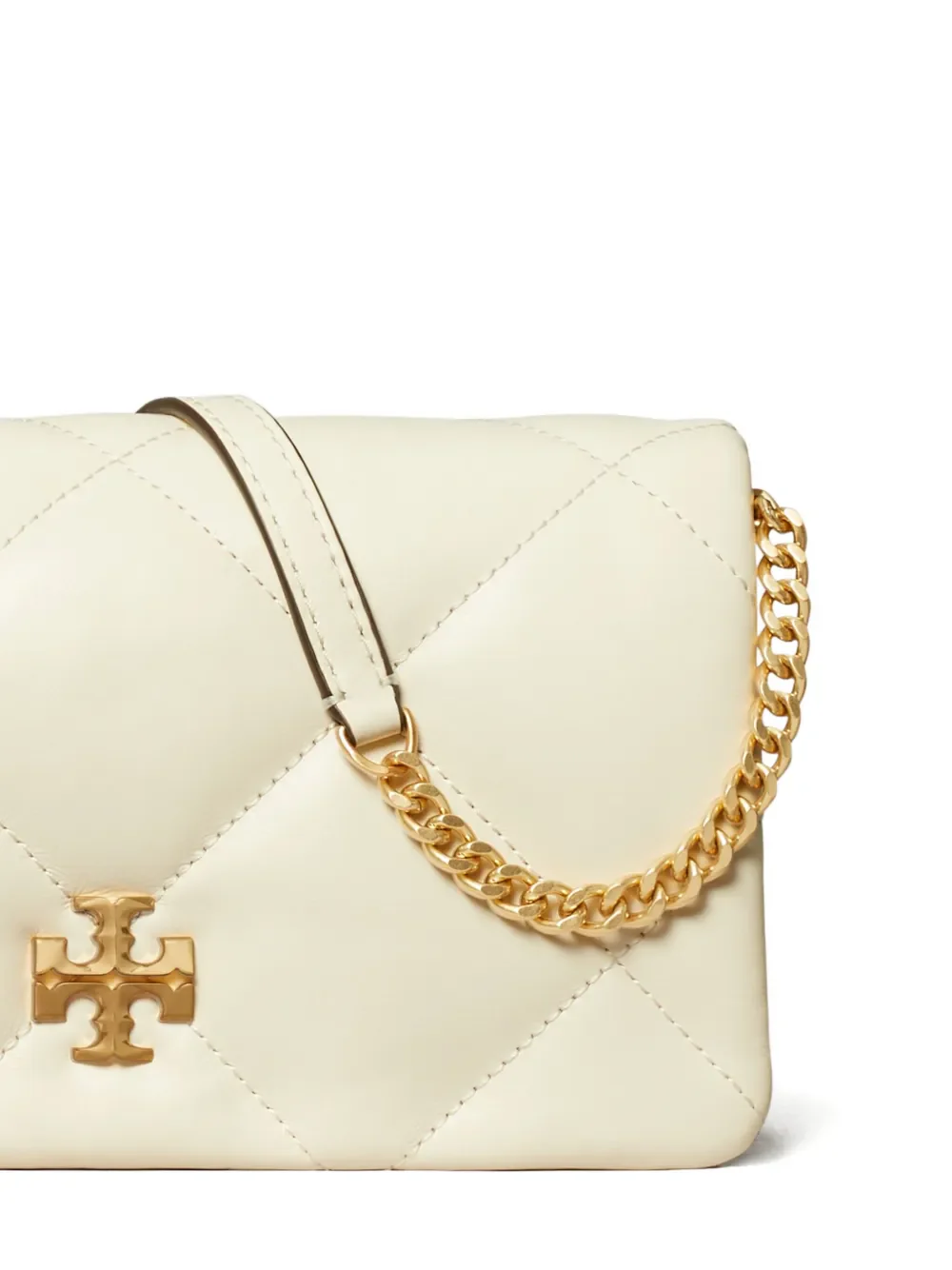 TORY BURCH - Women Kira Diamond Quilt Chain Wallet - Image 4