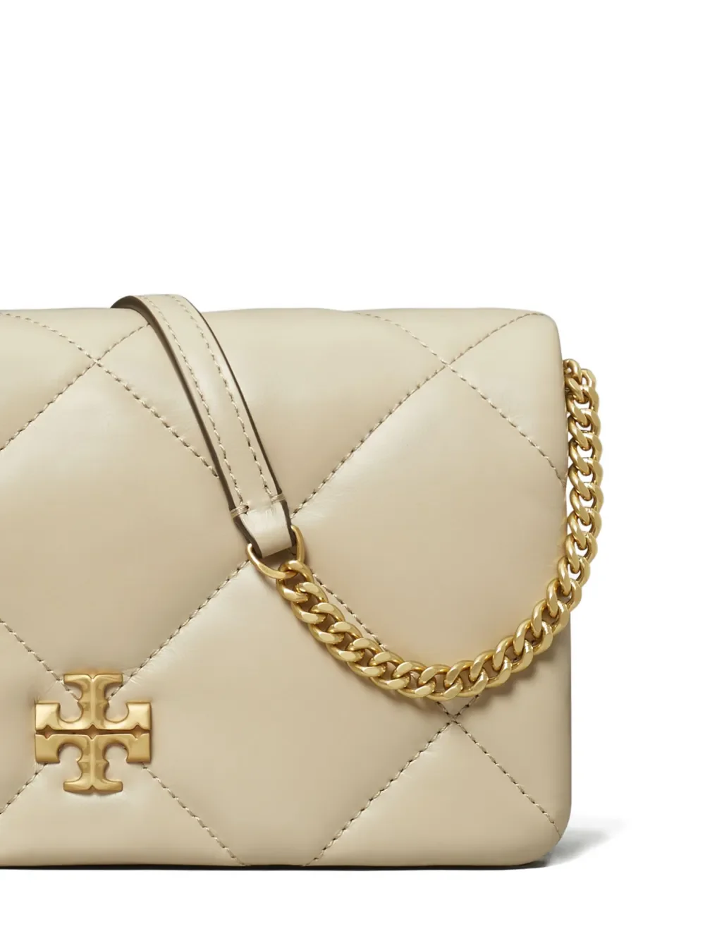 TORY BURCH - Women Kira Diamond Quilt Chain Wallet - Image 5