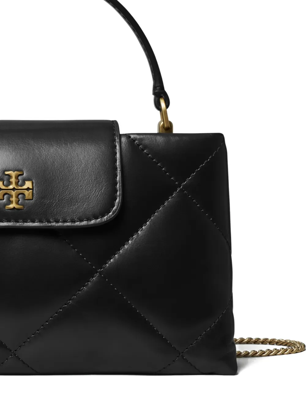 TORY BURCH - Women Kira Diamond Quilt East-West Top Handle Bag - Image 5