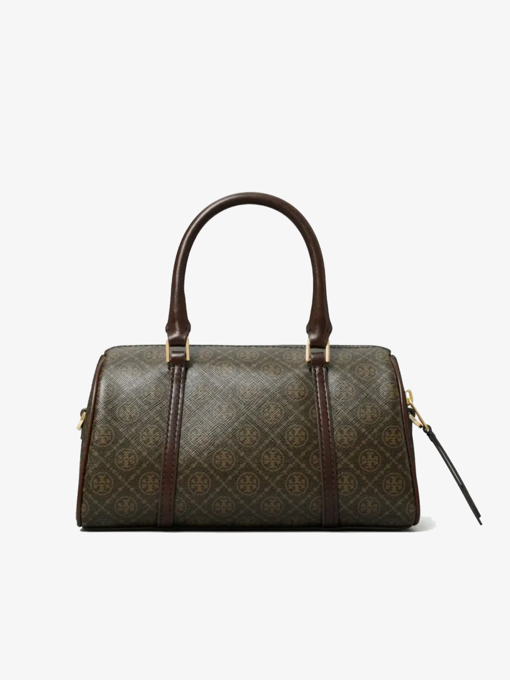 TORY BURCH - Women T Monogram Coated Canvas Mini Barrel Bag - Image 4