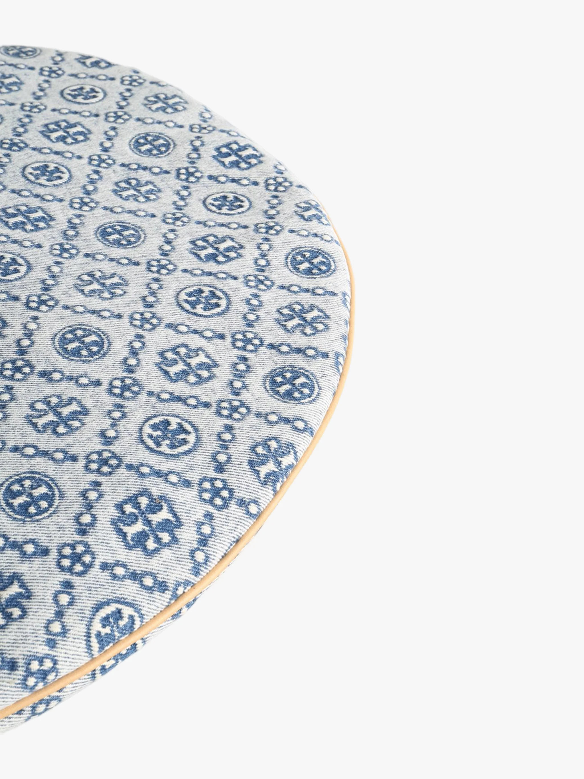 TORY BURCH - Women T Monogram Denim Balloon Bag - Image 3