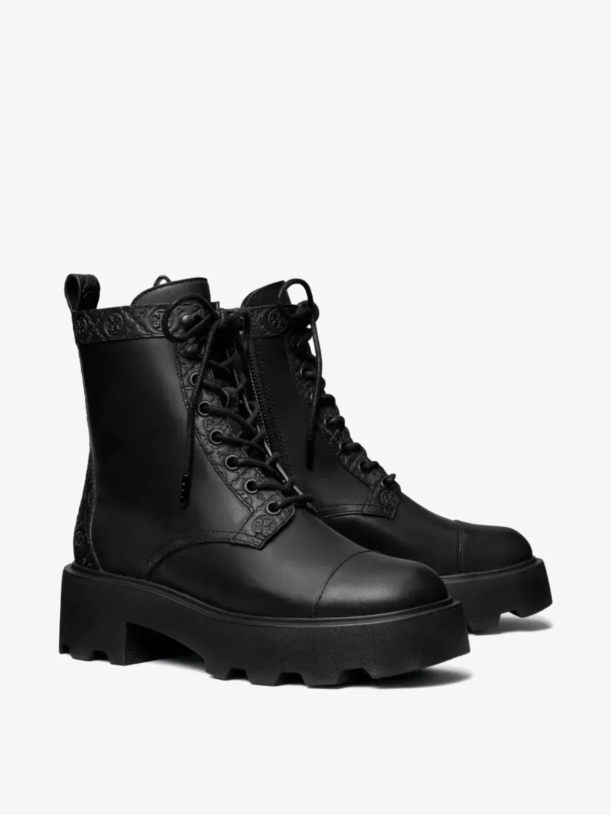 TORY BURCH - Women T Monogram Lug Ankle Boot 65MM - Image 2