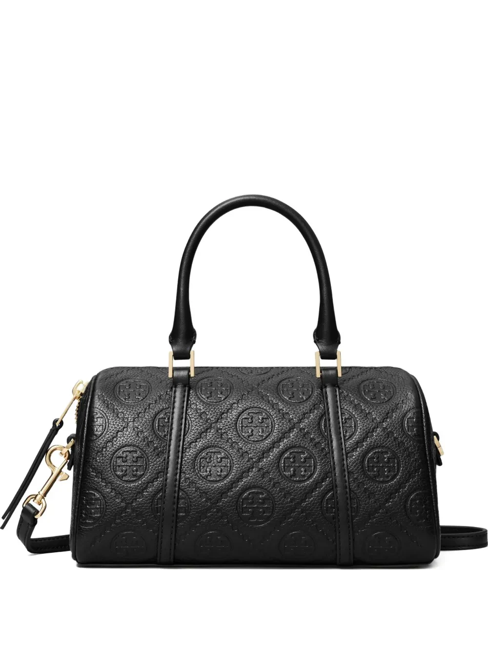 TORY BURCH - Women T Monogram Pebble Petite Barrel Bag