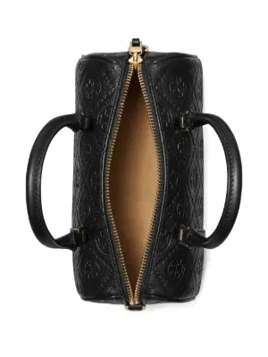 TORY BURCH - Women T Monogram Pebble Petite Barrel Bag - Image 3