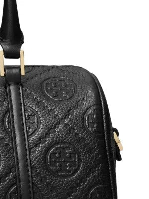 TORY BURCH - Women T Monogram Pebble Petite Barrel Bag - Image 4