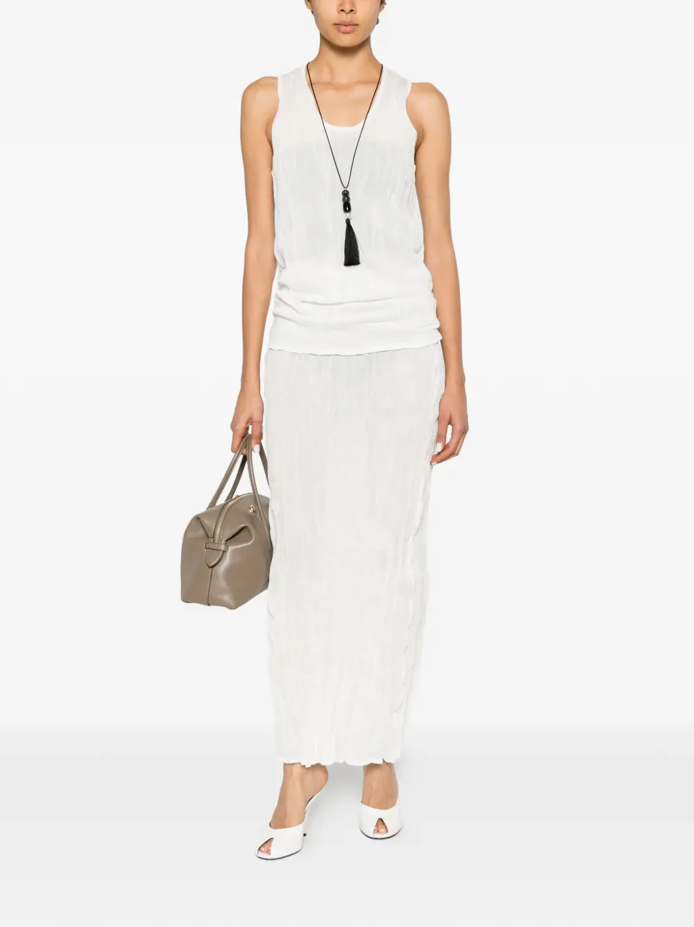 TOTEME - Women Crinkled Knit Skirt