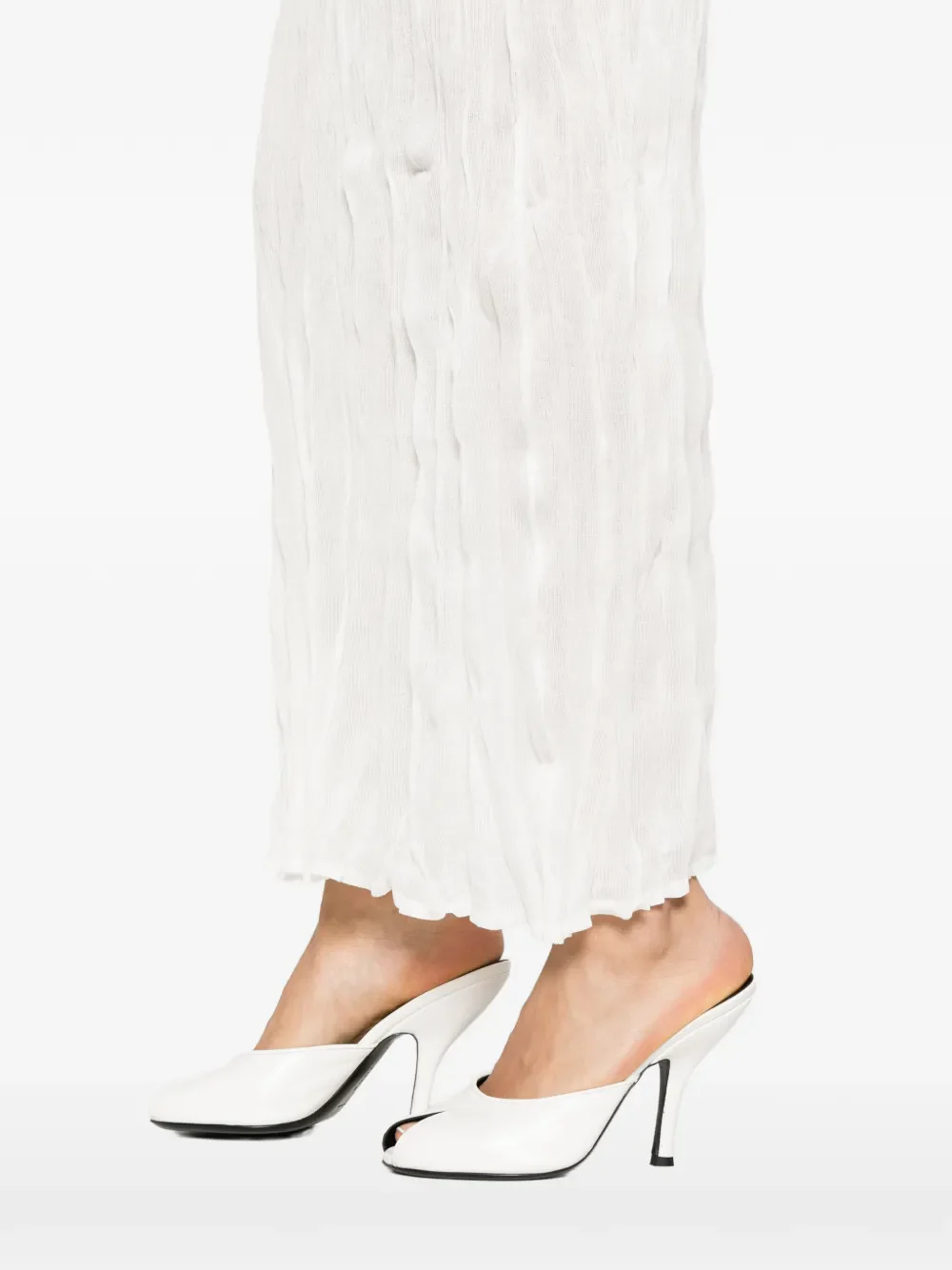 TOTEME - Women Crinkled Knit Skirt - Image 4