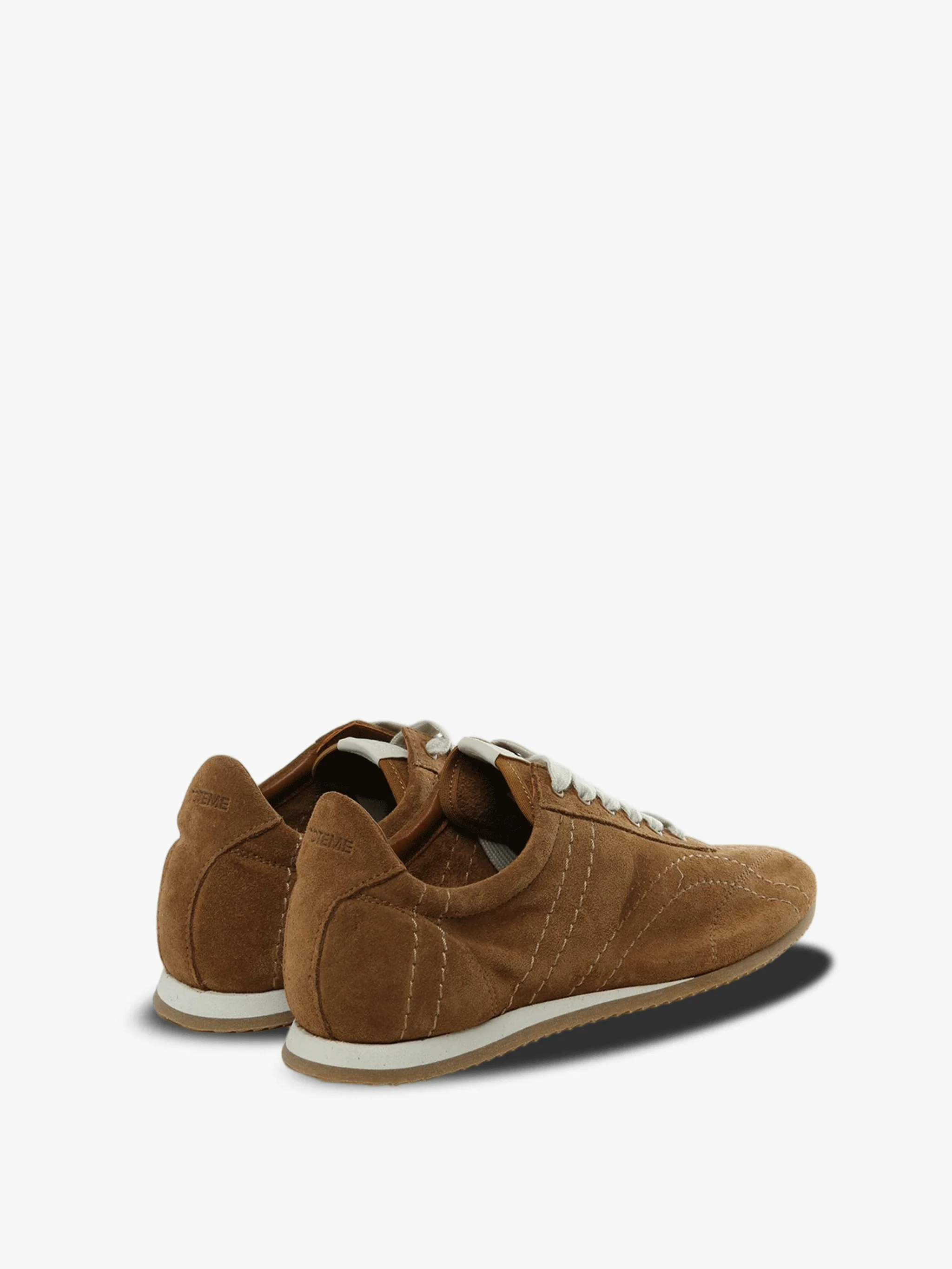 TOTEME - Women Flex Suede Sneakers - Image 3