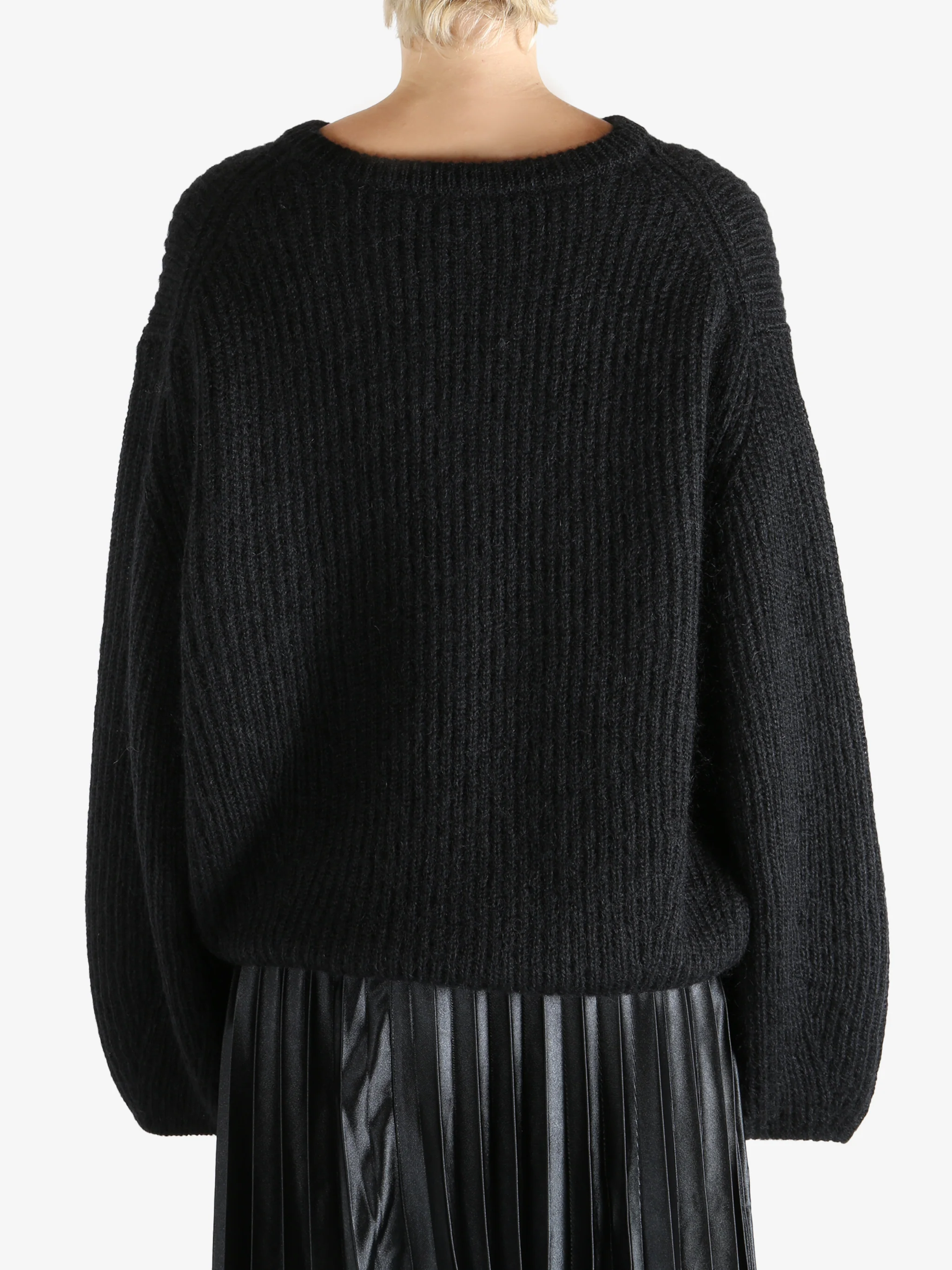 TOTEME - Women Mohair Blend Rib Sweater - Image 3