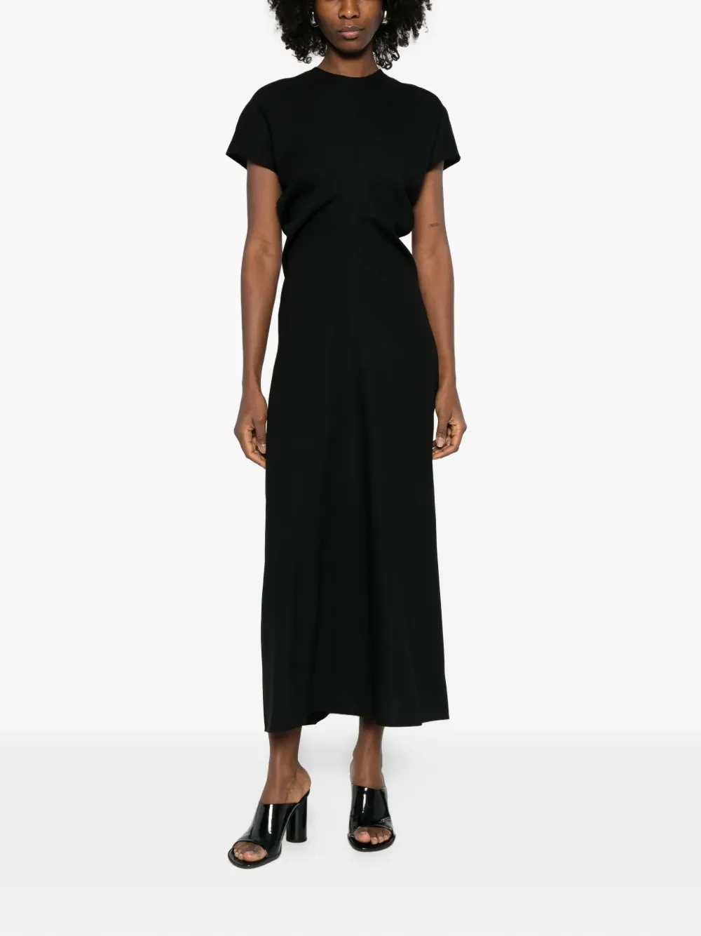 TOTEME - Women Slouch Waist Wool Dress