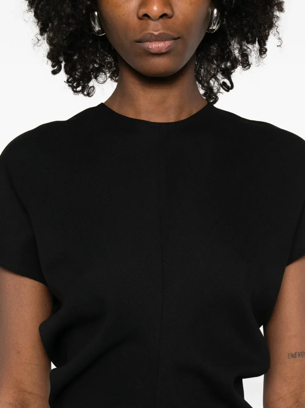 TOTEME - Women Slouch Waist Wool Dress - Image 3