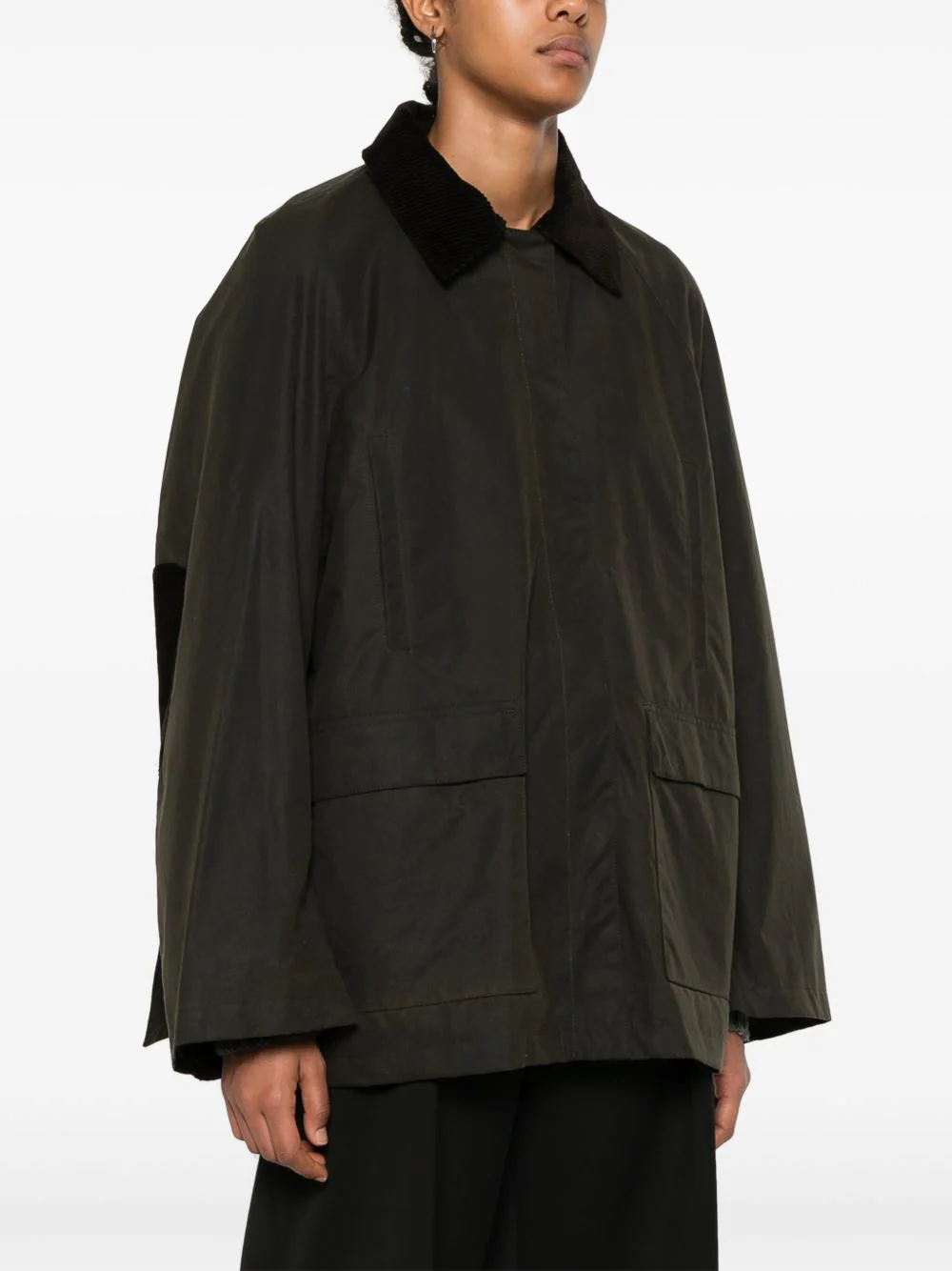 TOTEME - Women Wax Cotton Organic Country Jacket - Image 2