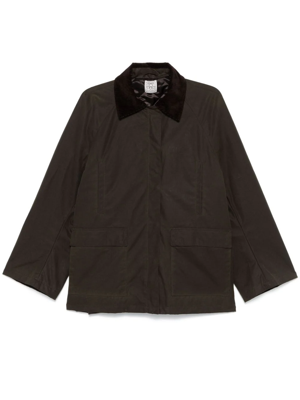TOTEME - Women Wax Cotton Organic Country Jacket - Image 5
