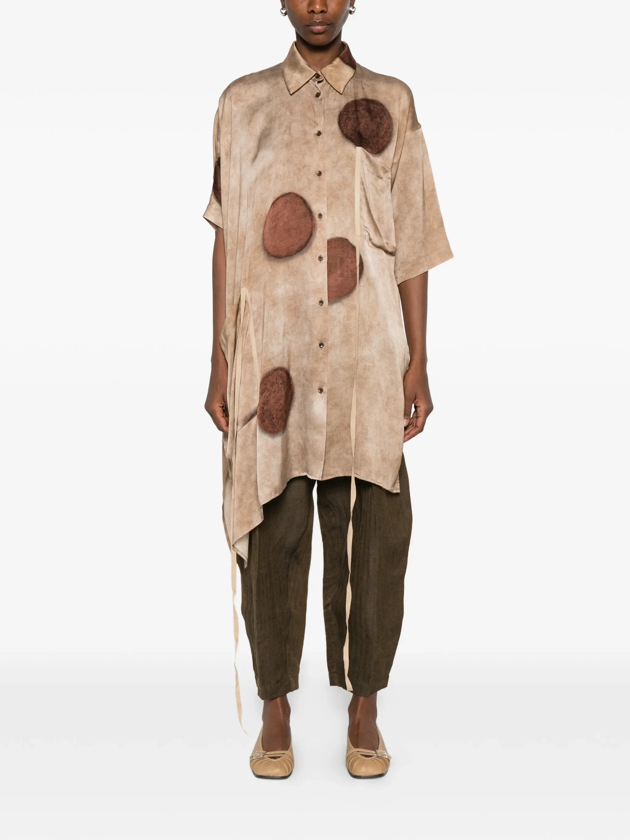 UMA WANG - Women Thetis Top
