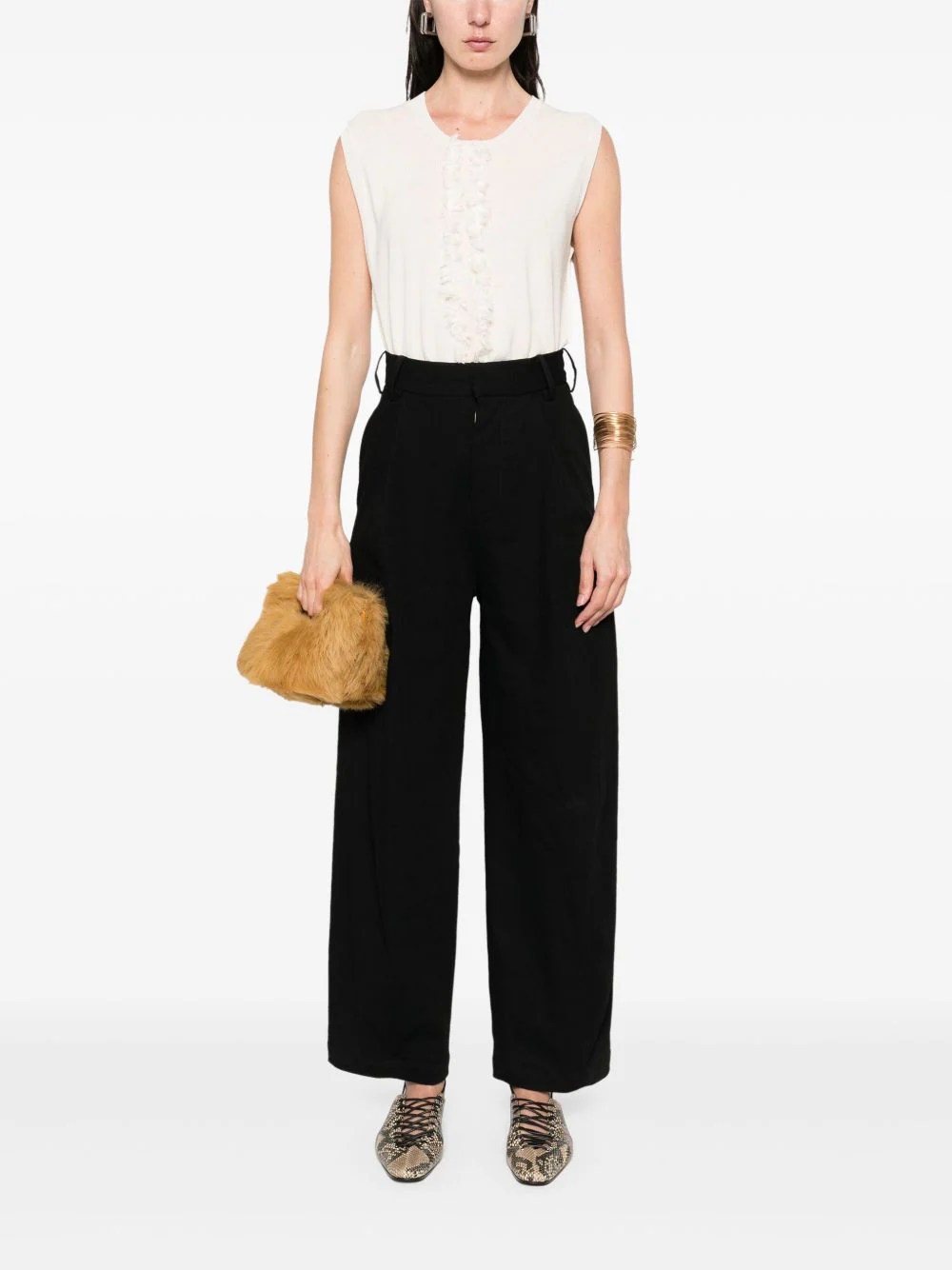 UMA WANG - Women V Neck Top
