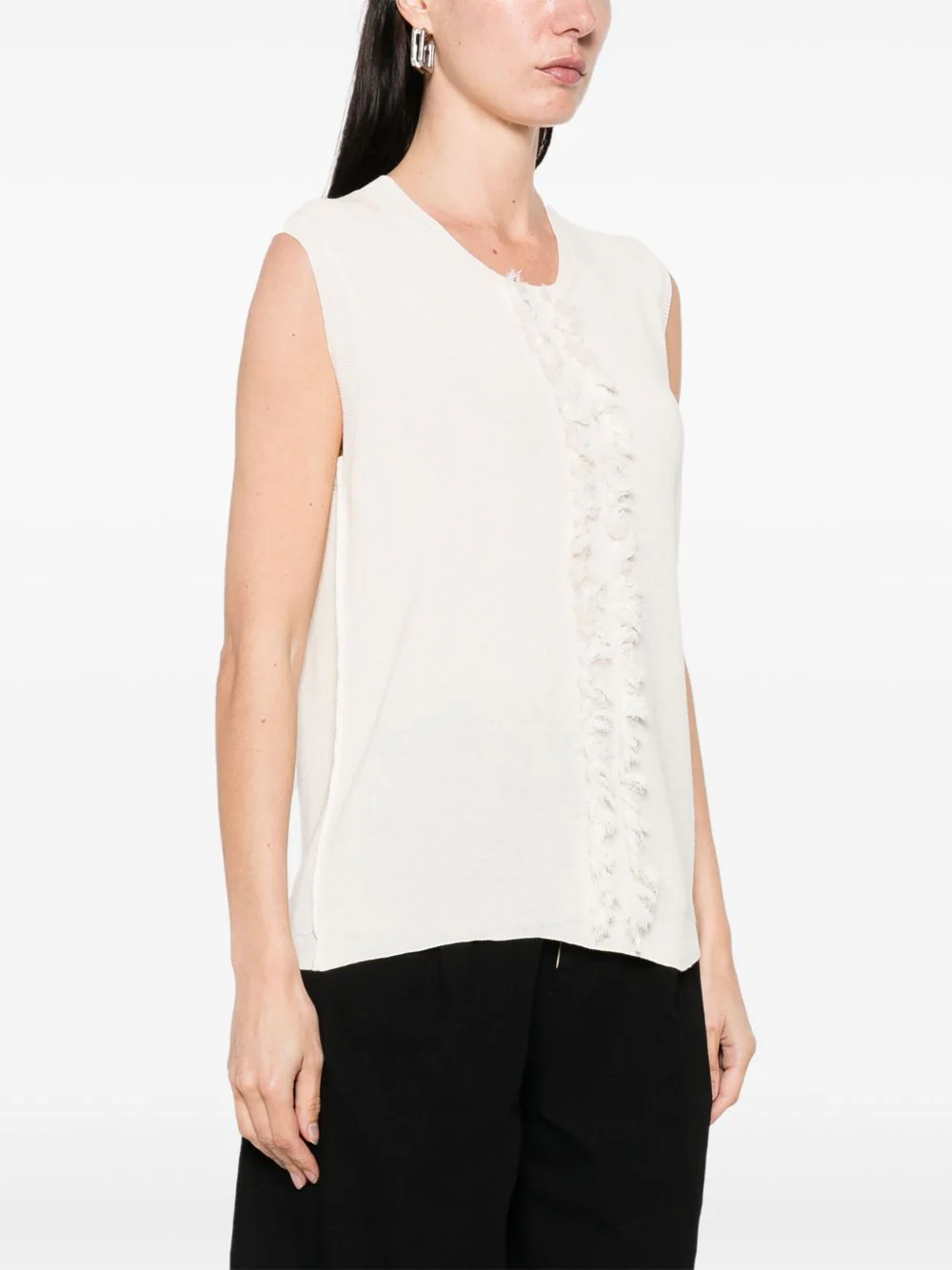 UMA WANG - Women V Neck Top - Image 2
