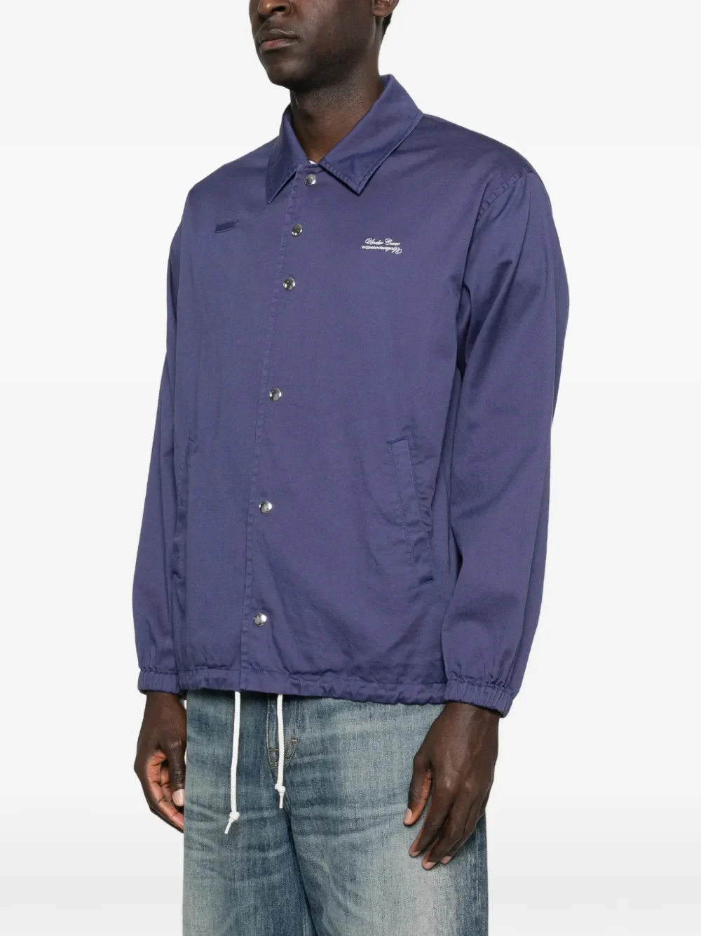 UNDERCOVER - Men Drawstring Hem Blouson - Image 2