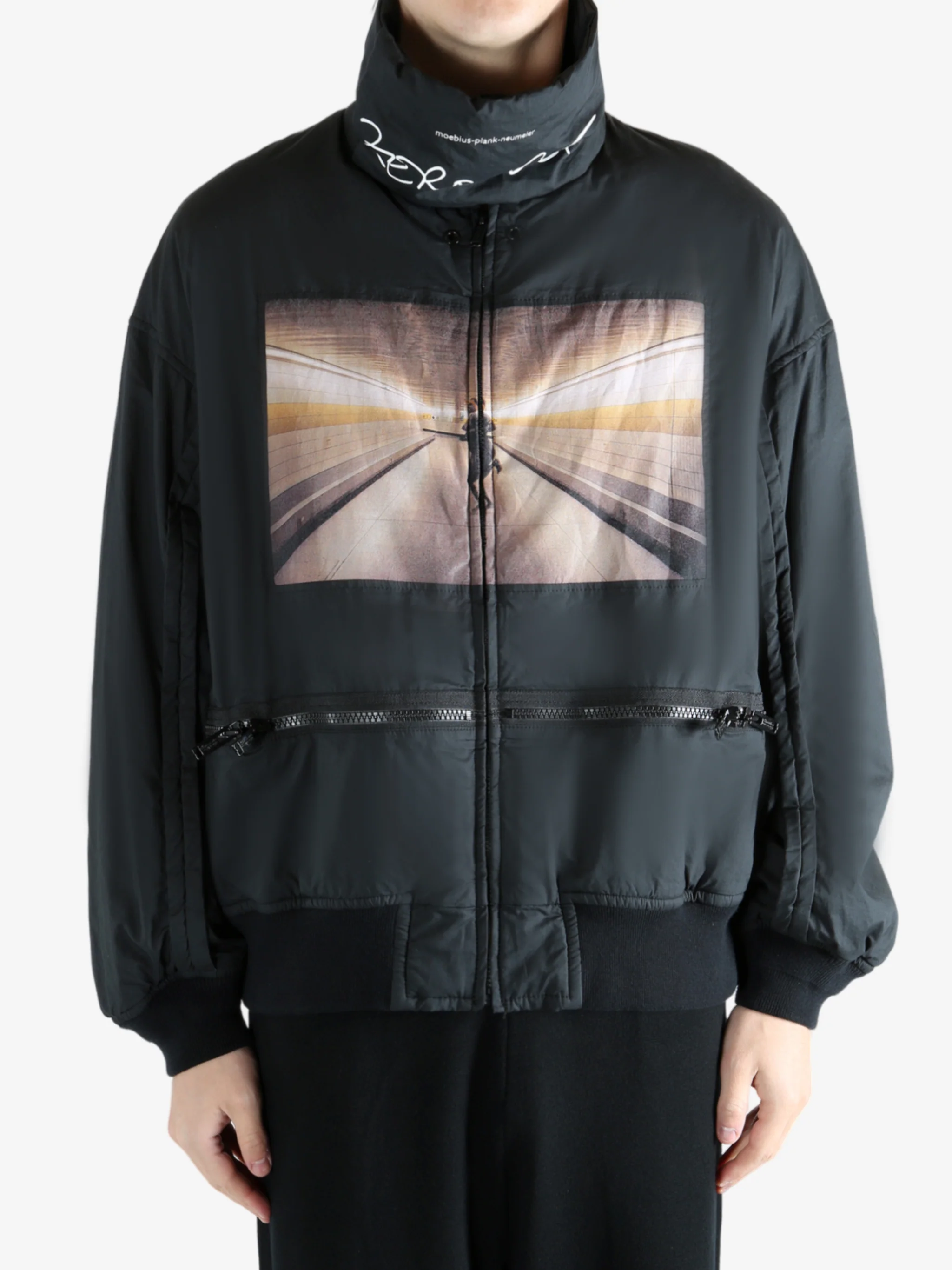 UNDERCOVER - Men Elastic Hem Cotton Blouson Coat