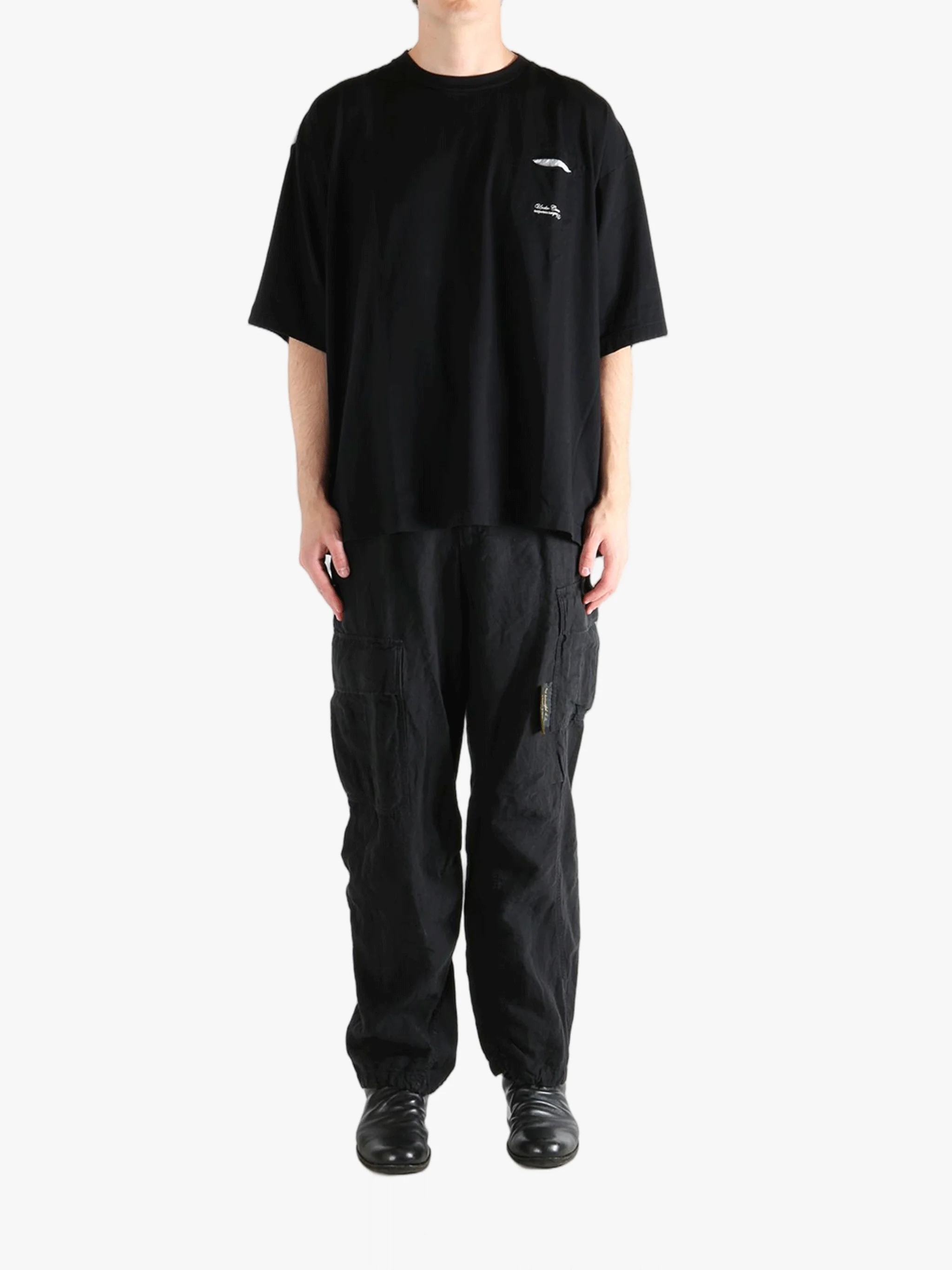 UNDERCOVER - Men Embroidered Relaxed Fit T-Shirt - Image 4