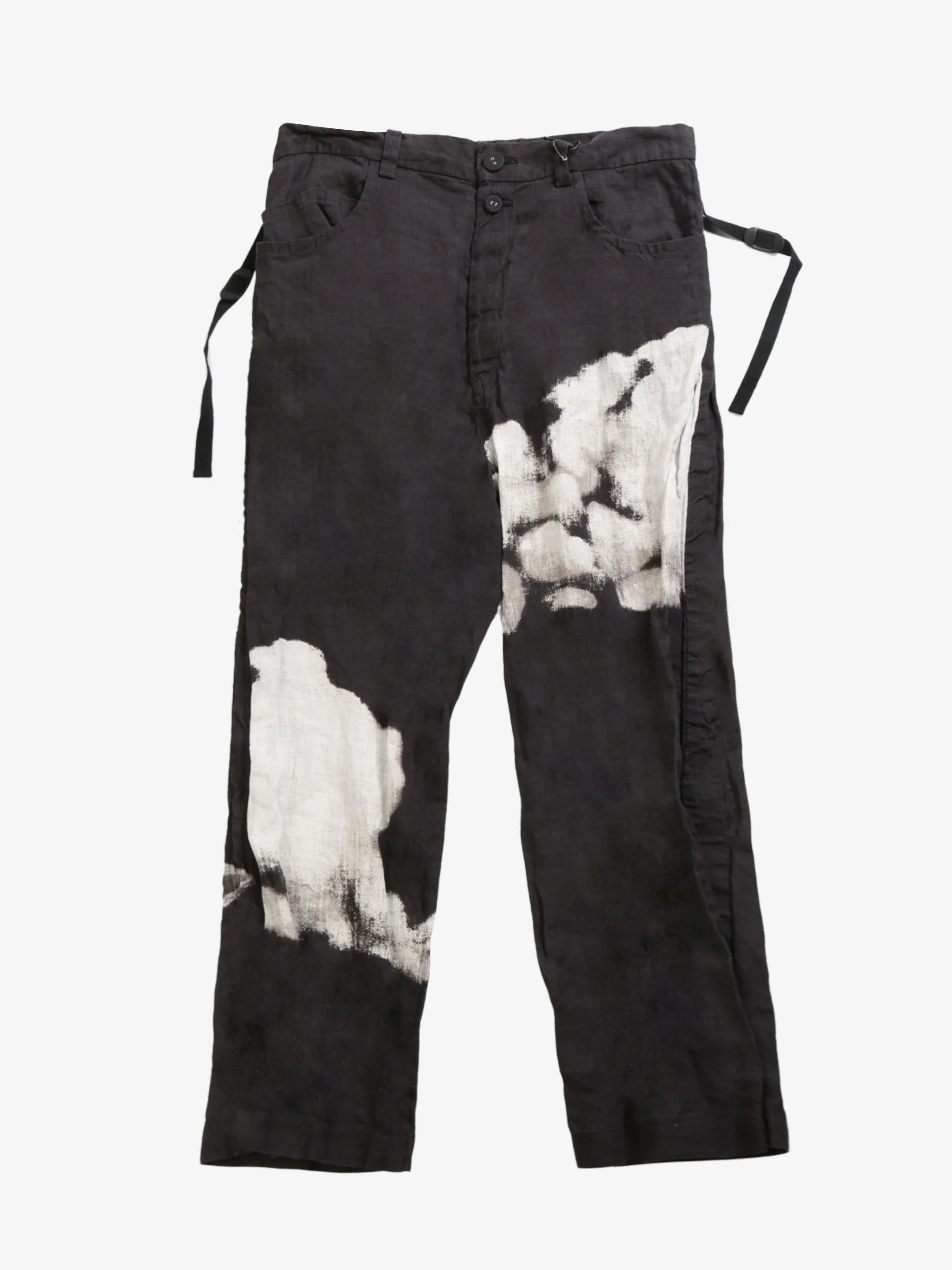 UNDERCOVER - Men Printed Linen Trouser - Image 4