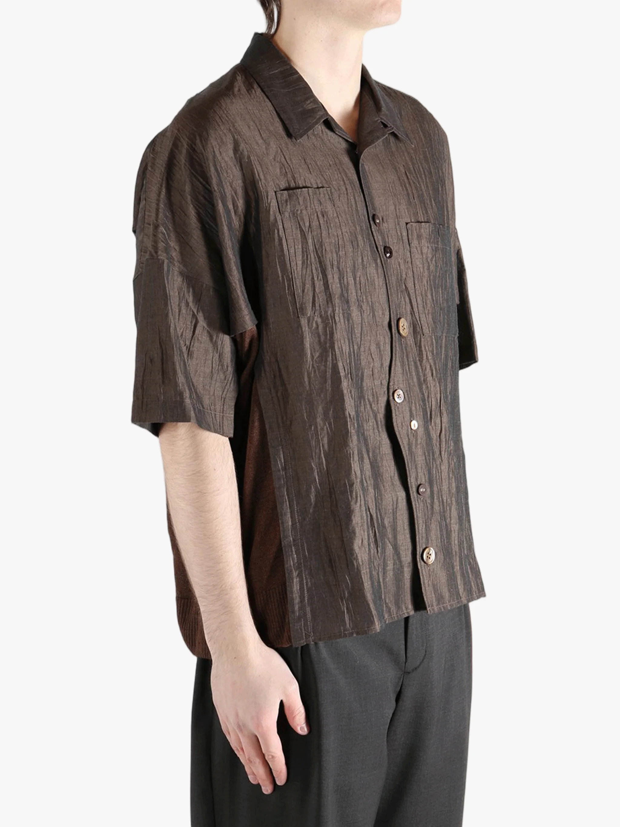 UNDERCOVER - Men Relaxed Fit Shirt - Image 2